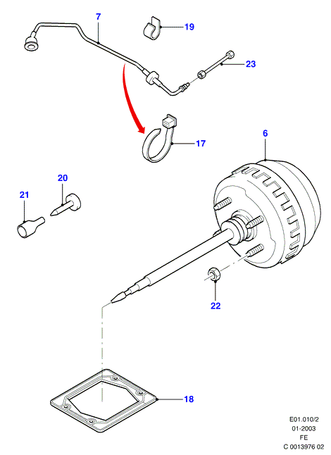 FORD 1583884 - Kit pastiglie freno, Freno a disco www.autoricambit.com