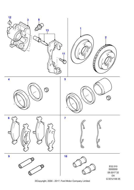 MAZDA 1112542 - Discofreno www.autoricambit.com