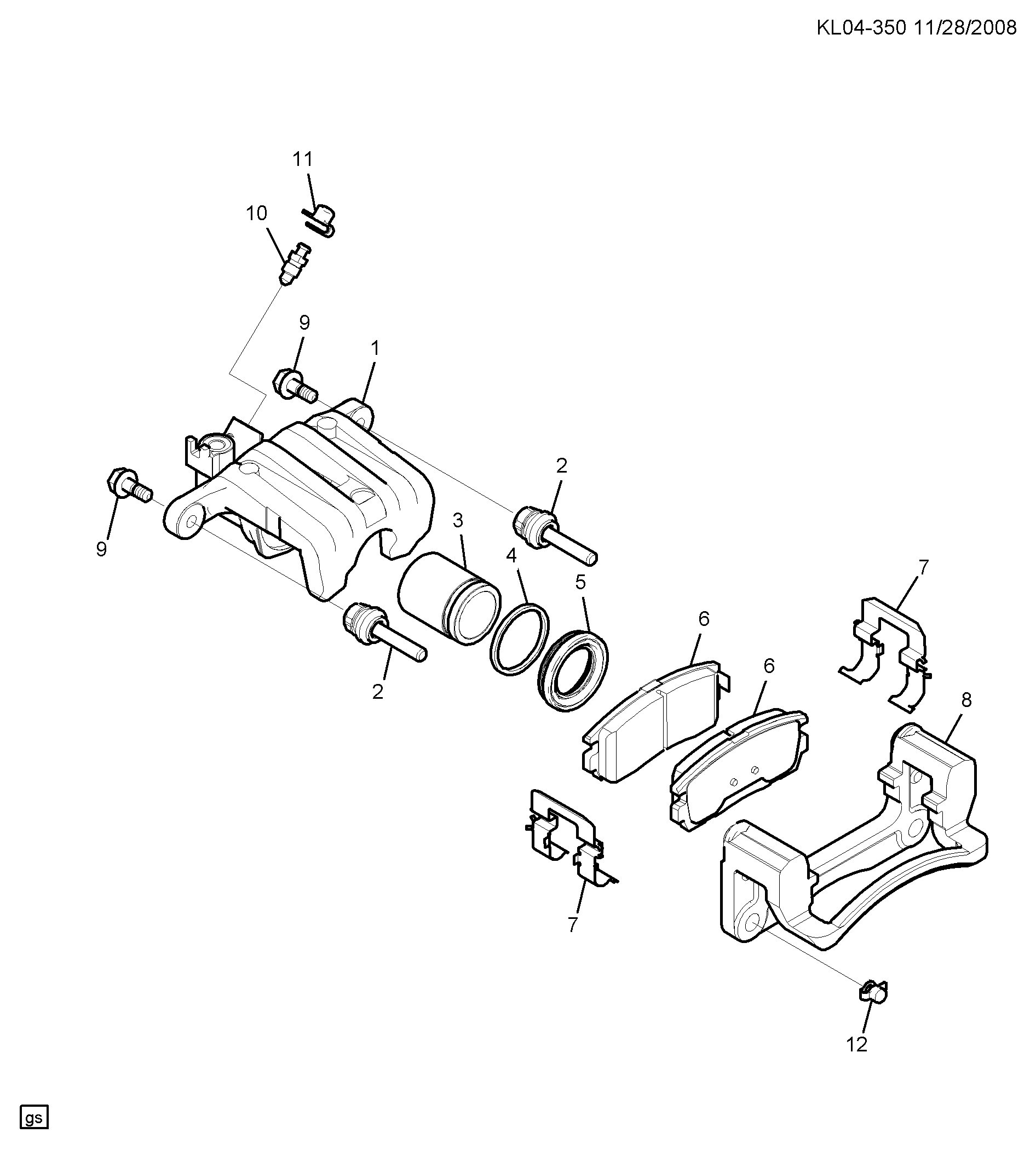 Opel 96626051 - Pinza freno www.autoricambit.com