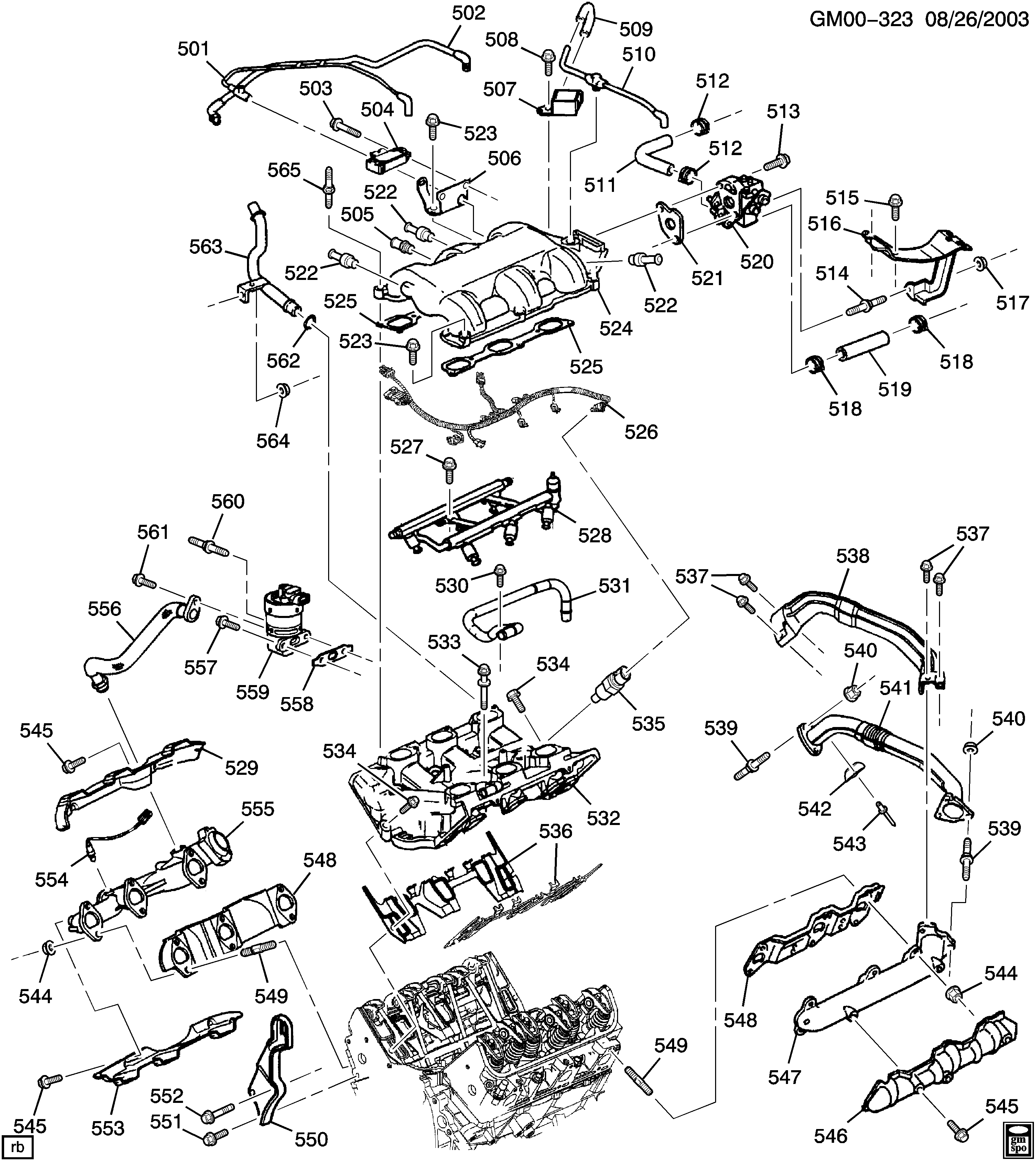 Cadillac 12559850 - Sonda lambda www.autoricambit.com