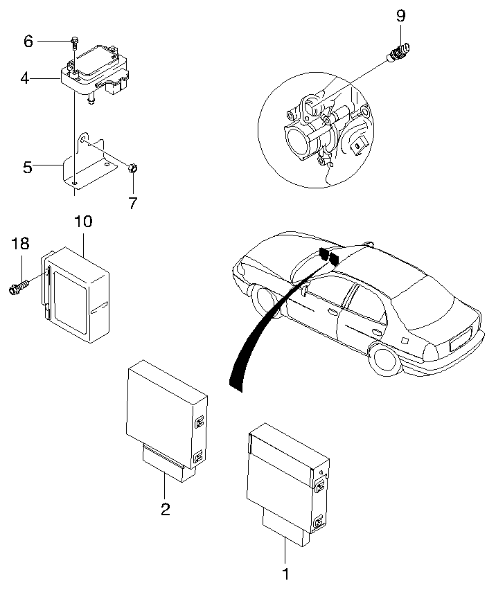 Opel 16137039 - Sensor MAP, pressione del collettore di aspirazione www.autoricambit.com