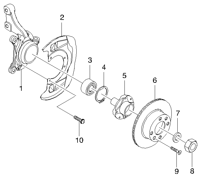 Suzuki 0926739001 - Kit cuscinetto ruota www.autoricambit.com