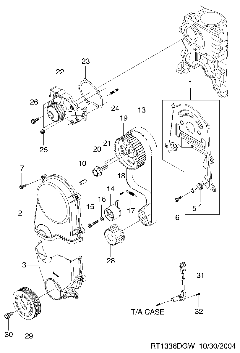 Cadillac 96325868 - SENSOR A-CR/SHF POSITION , [M7] www.autoricambit.com