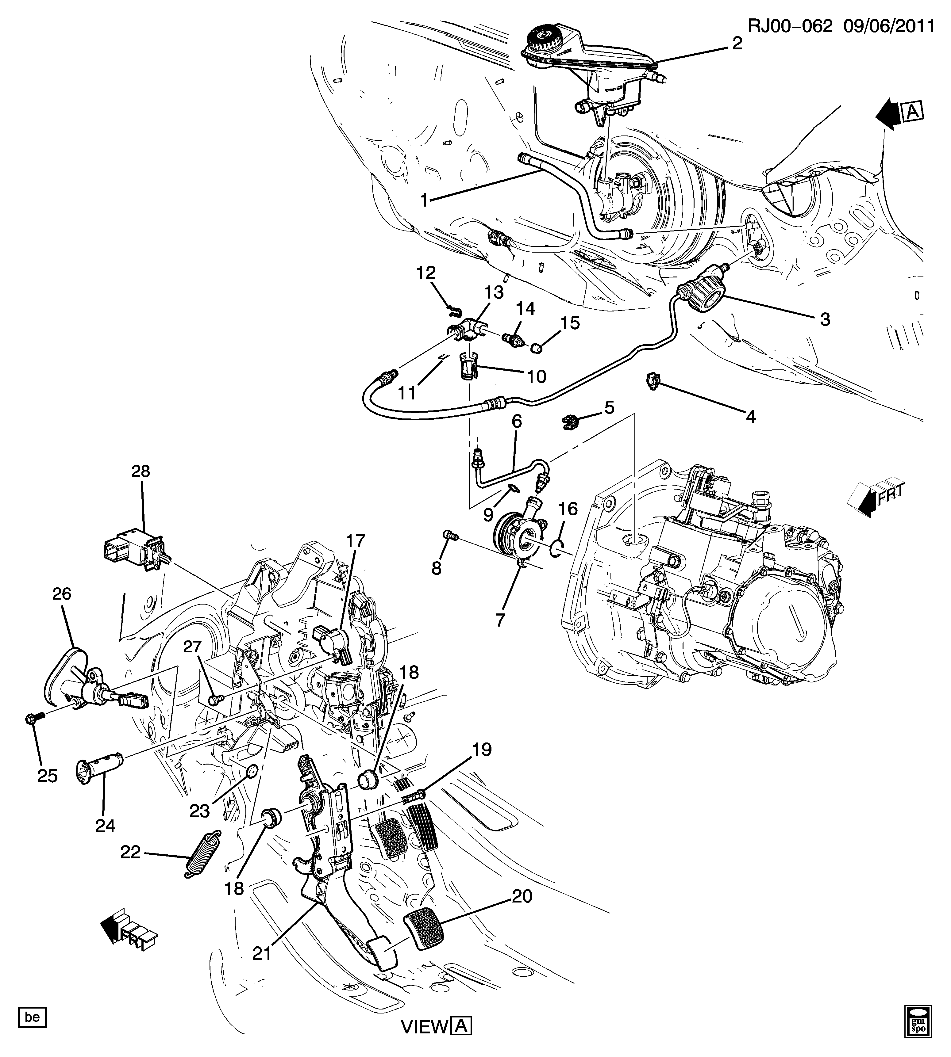 Opel 24422061 - Dispositivo disinnesto centrale, Frizione www.autoricambit.com