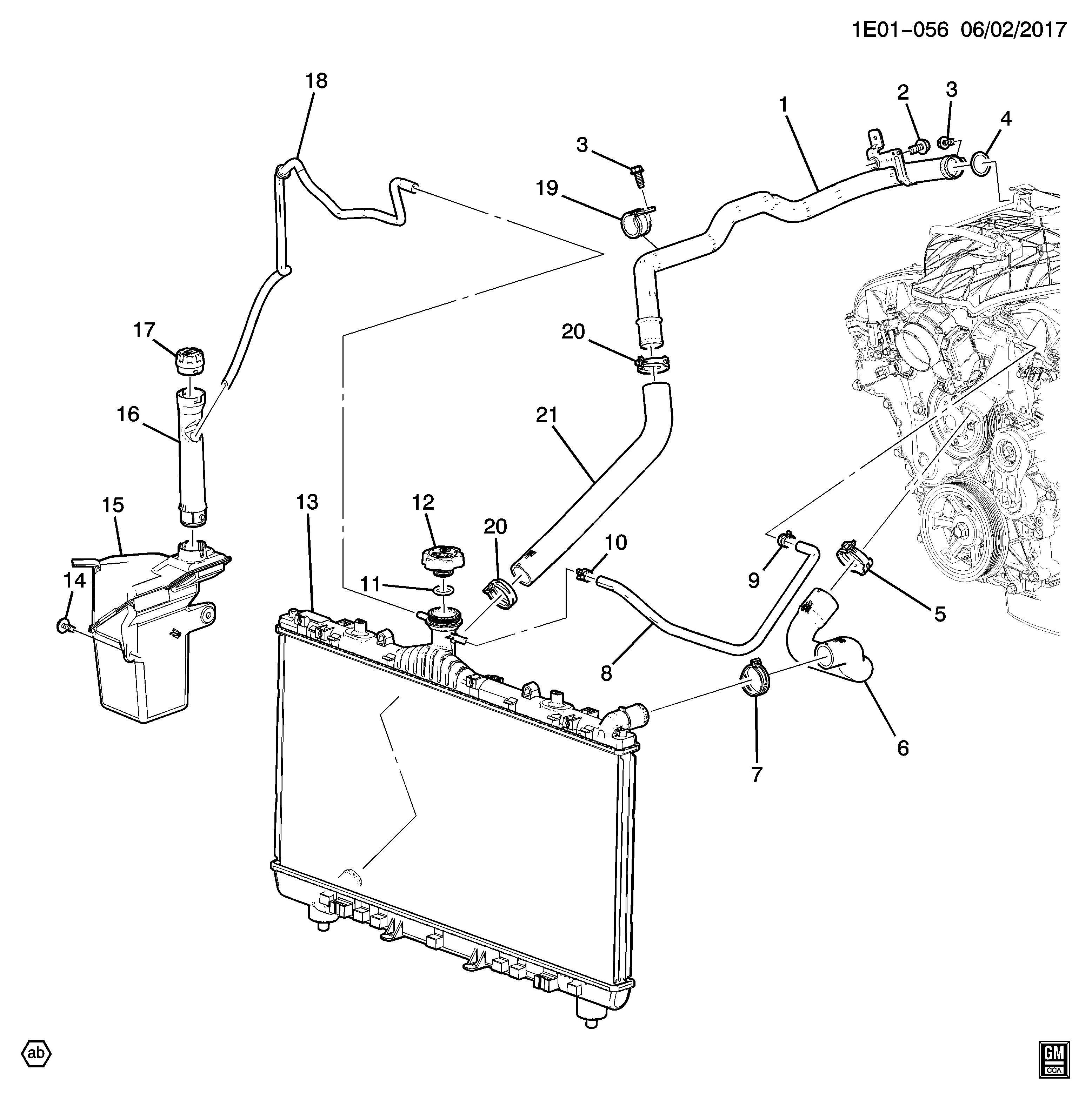 Opel 13502509 - CAP,RAD SURGE TK(INCLS LABEL)(1.203)(ACDelco #RC115) www.autoricambit.com