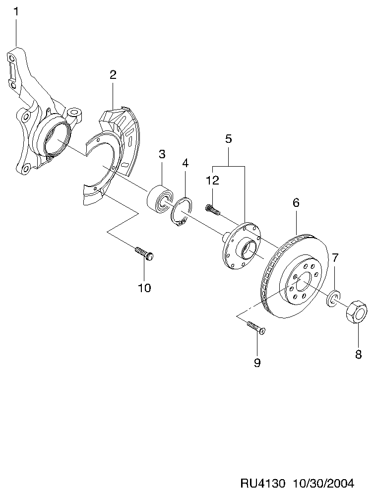 KIA 94535259 - Kit cuscinetto ruota www.autoricambit.com