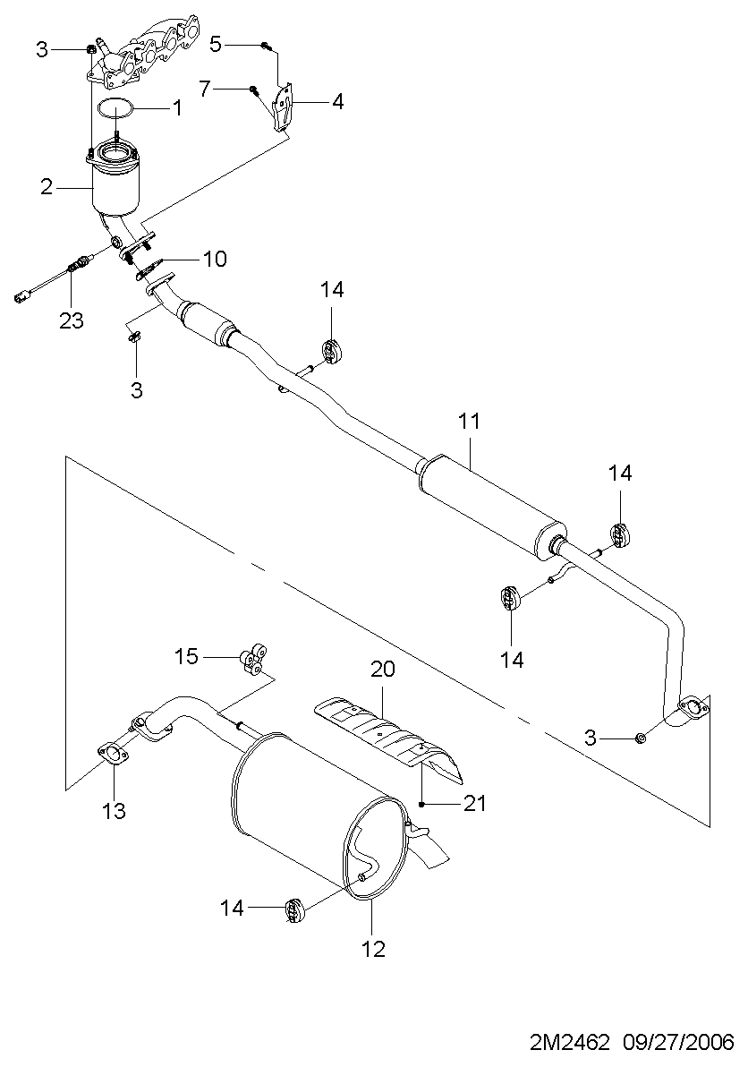 Opel 96 415 640 - Sonda lambda www.autoricambit.com