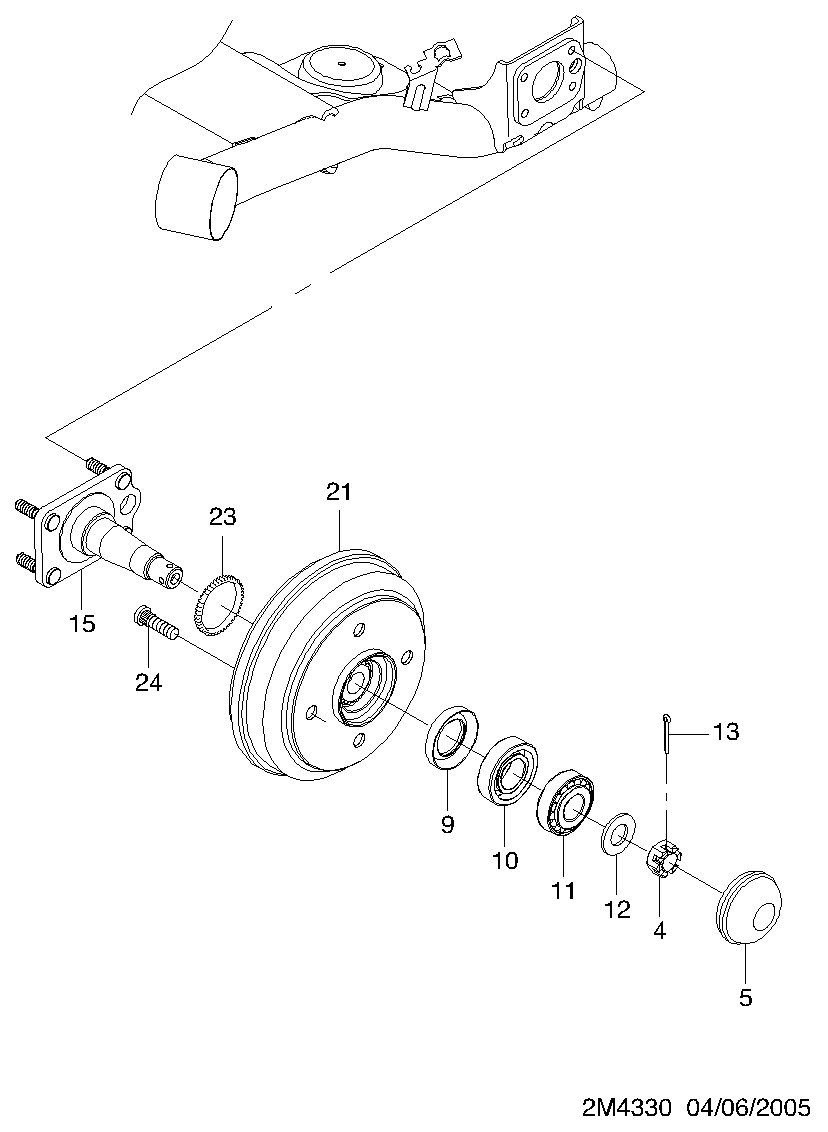 KIA 96316634 - BEARING www.autoricambit.com