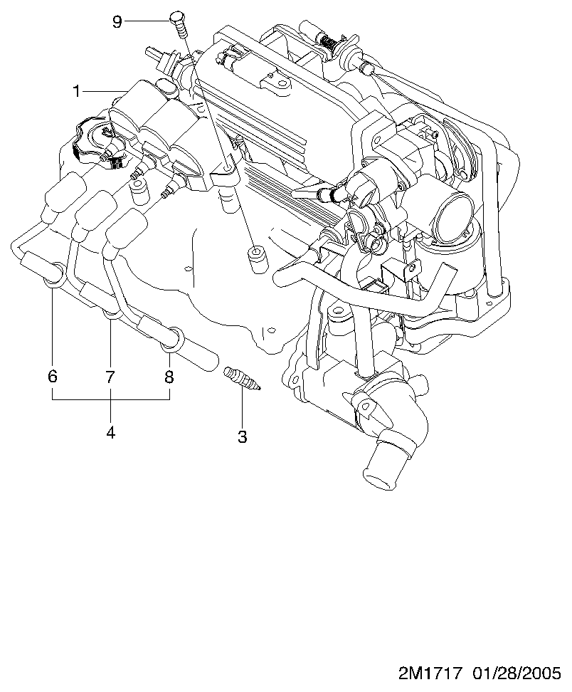 Opel 94535748 - SPARK PLUG BPR5EY-11 www.autoricambit.com