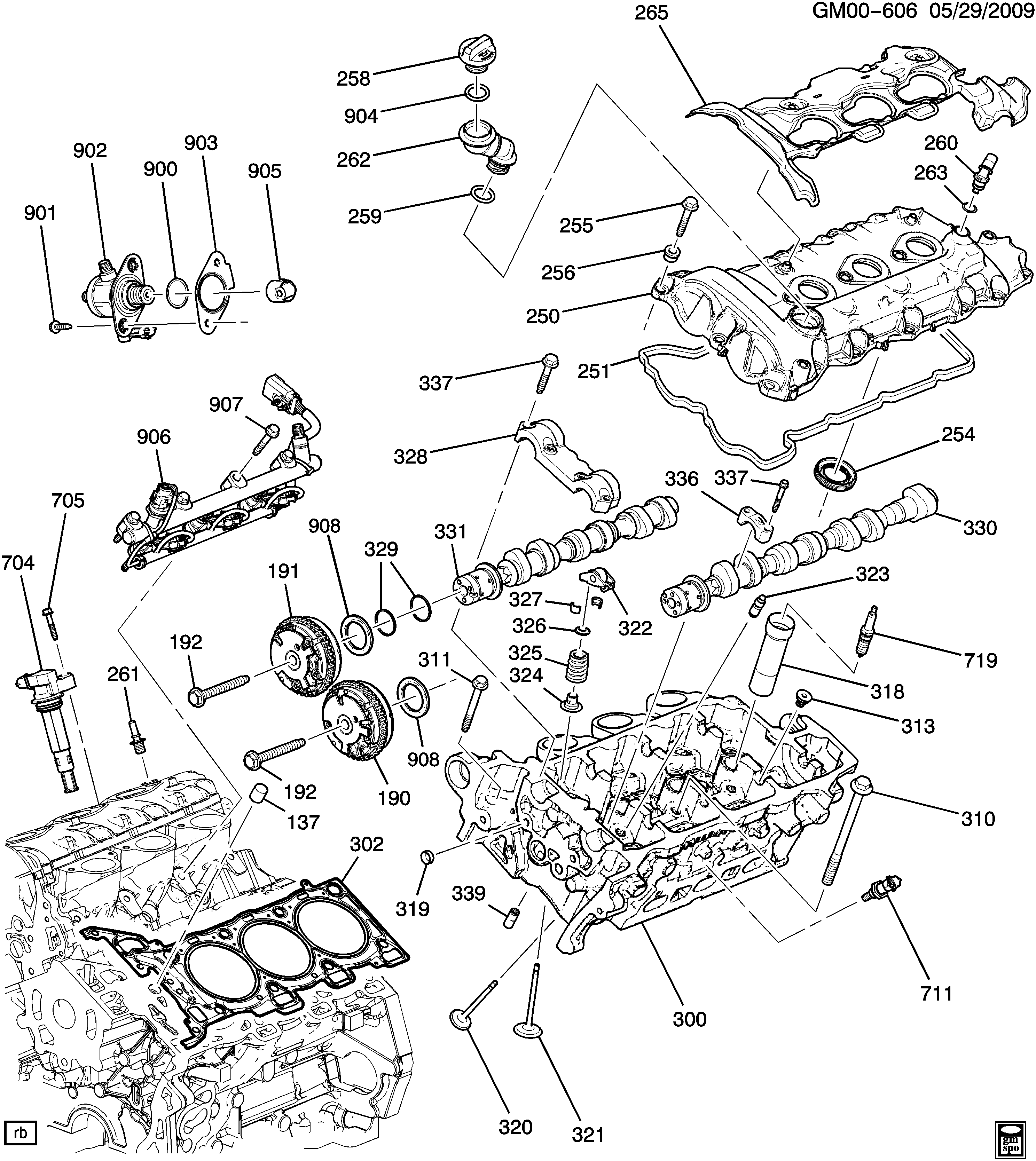 Cadillac 12677329 - Pompa ad alta pressione www.autoricambit.com