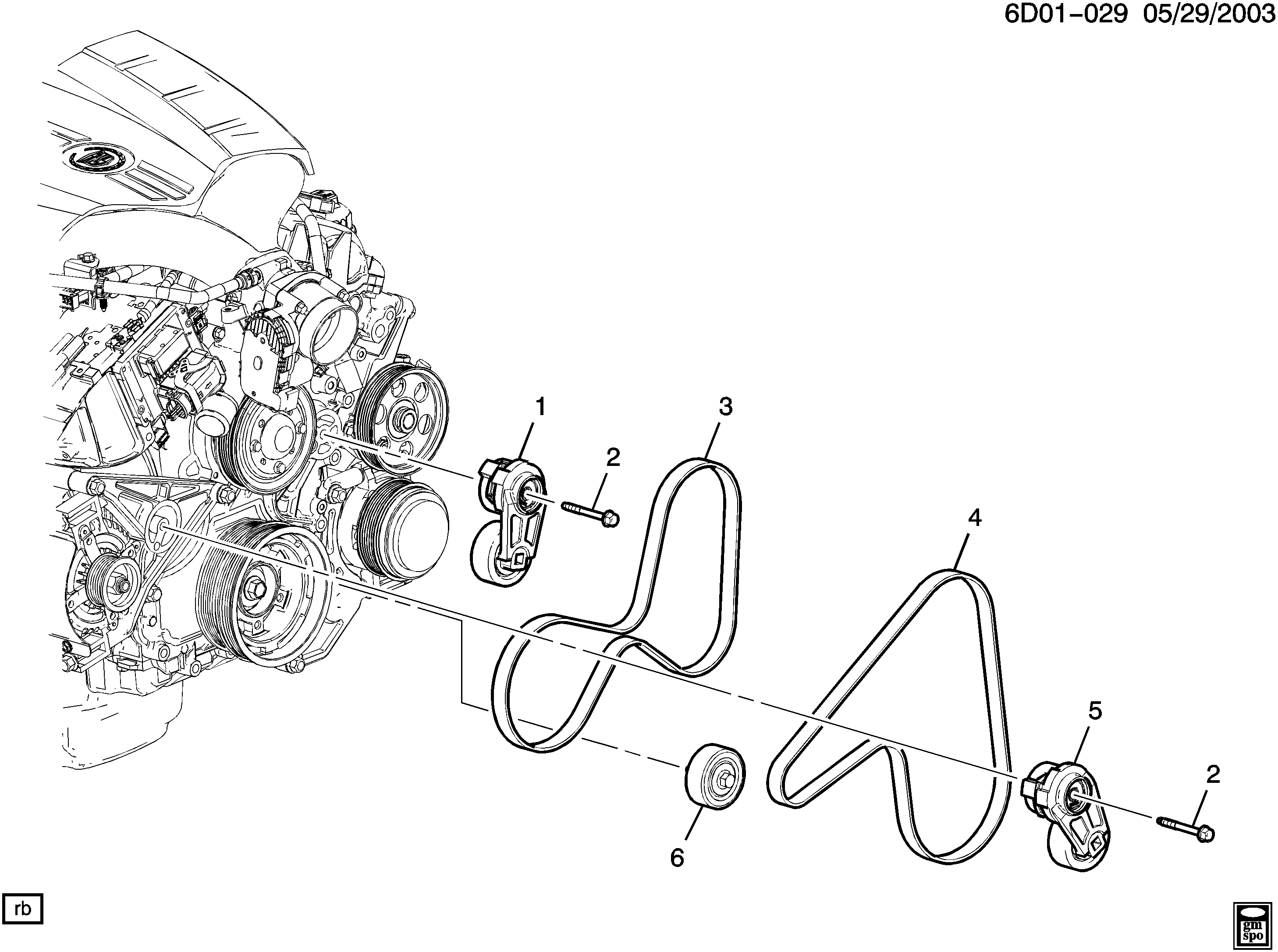 Opel 12577652 - Galoppino/Guidacinghia, Cinghia Poly-V www.autoricambit.com