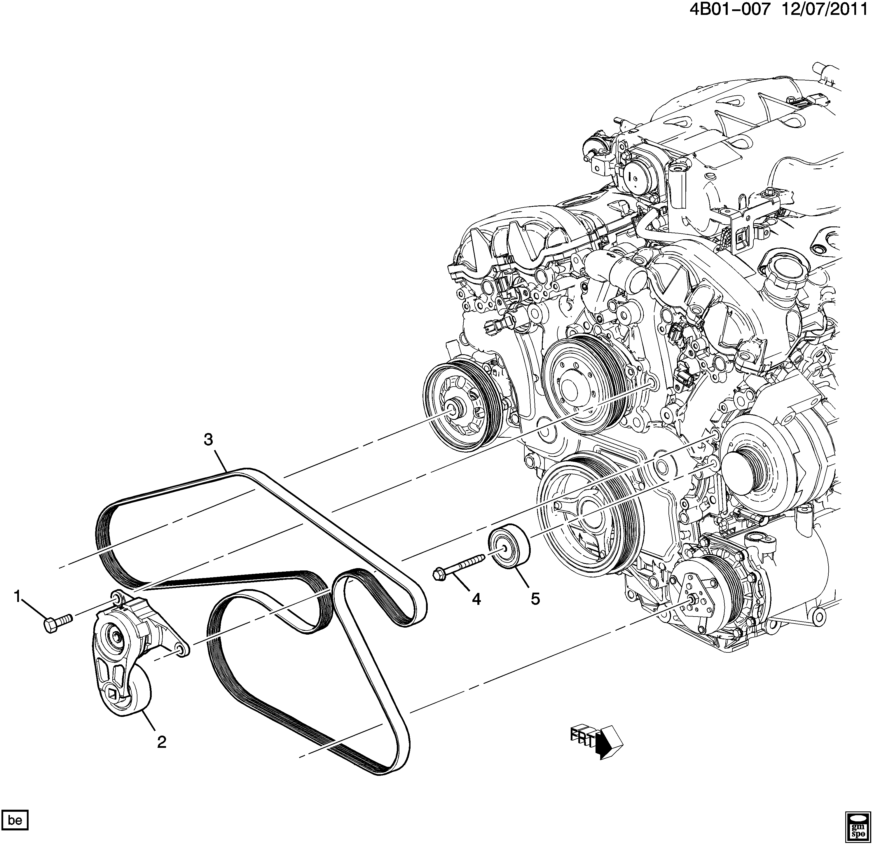 SAAB 12636139 - Cinghia Poly-V www.autoricambit.com