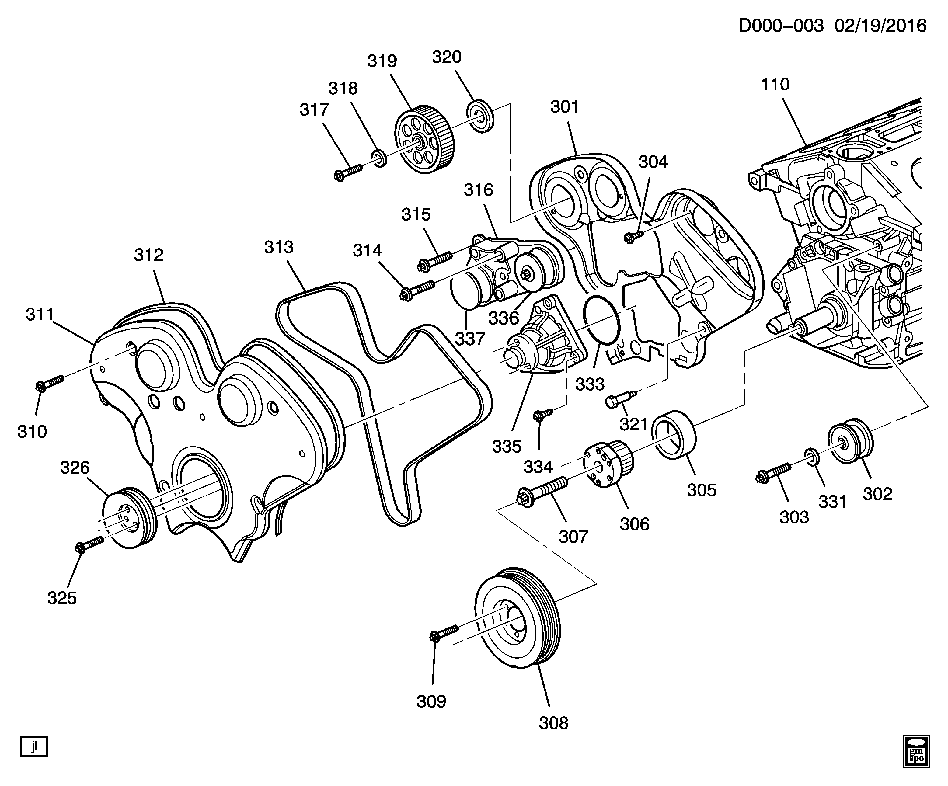 Opel 90573616 - Galoppino/Guidacinghia, Cinghia dentata www.autoricambit.com