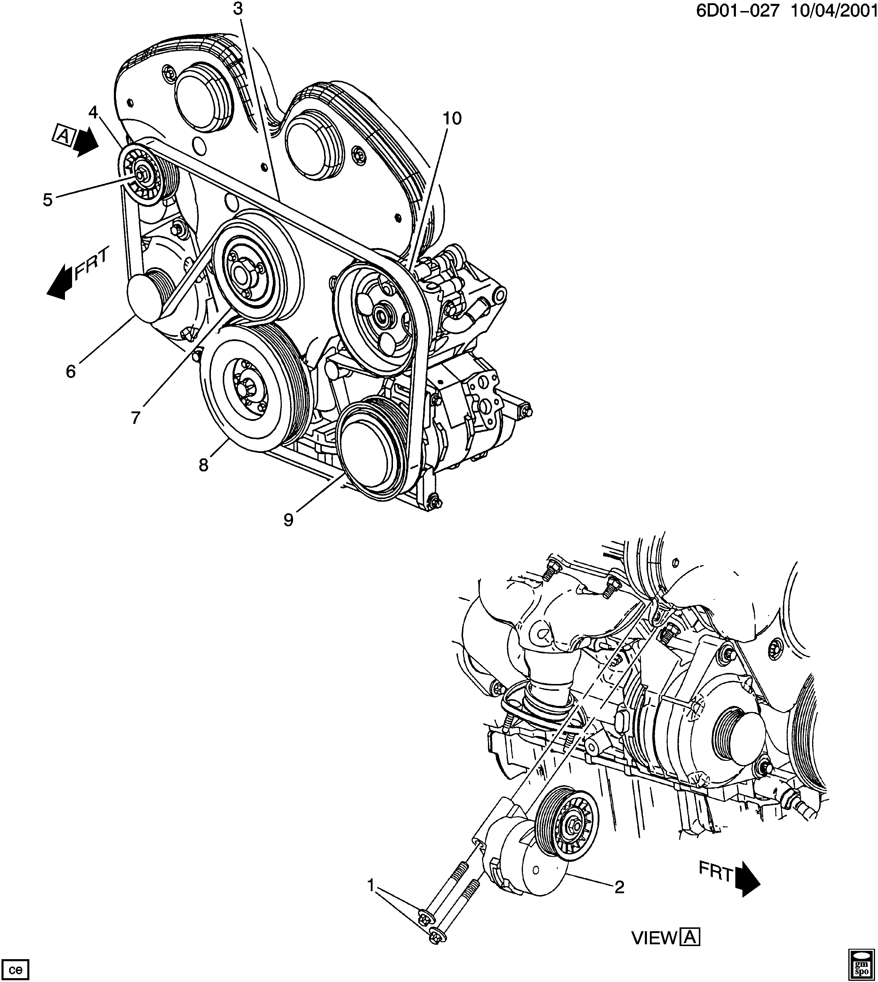 Cadillac 09202550 - Tendicinghia, Cinghia Poly-V www.autoricambit.com