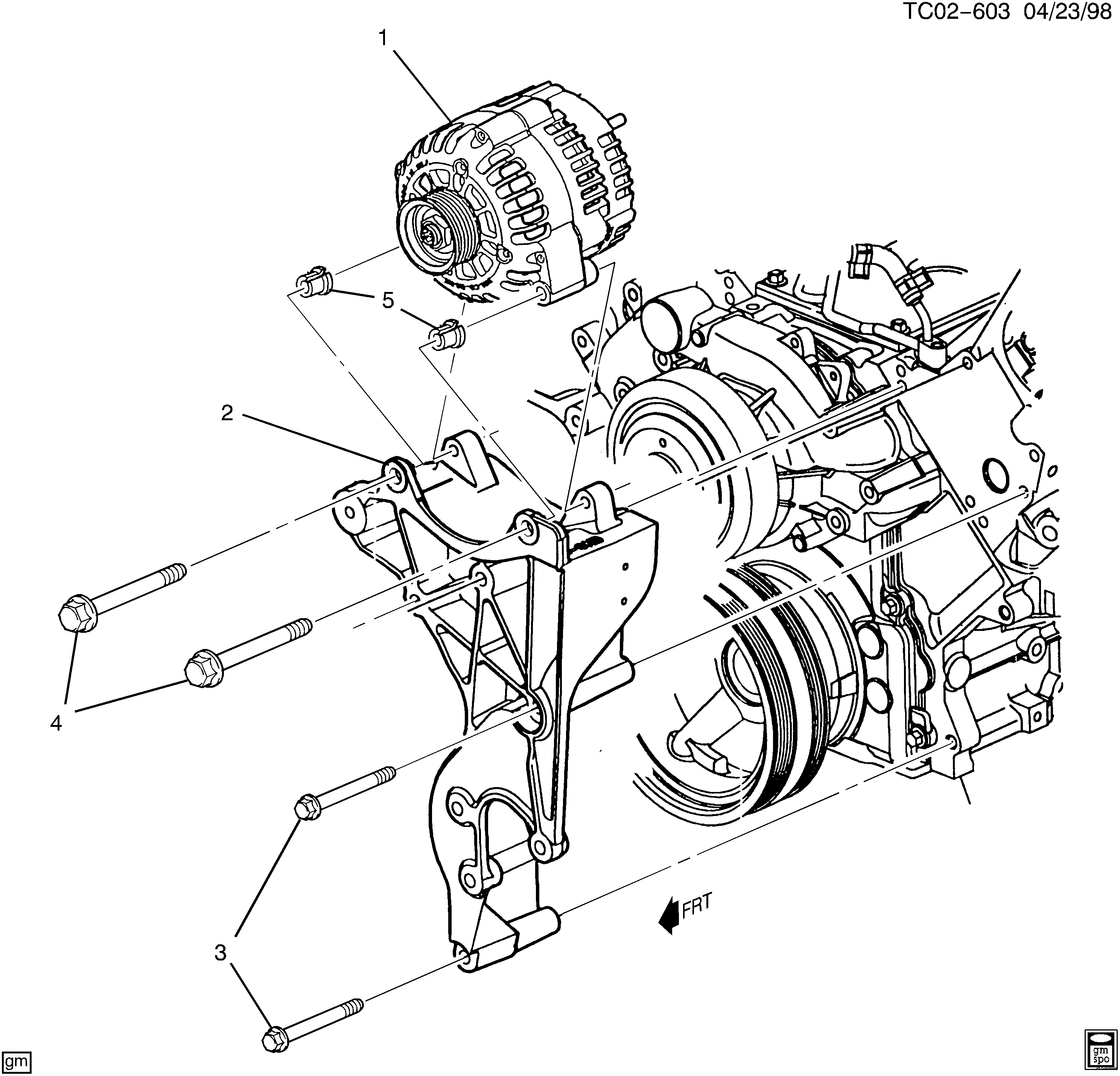 Cadillac 15128978 - Alternatore www.autoricambit.com