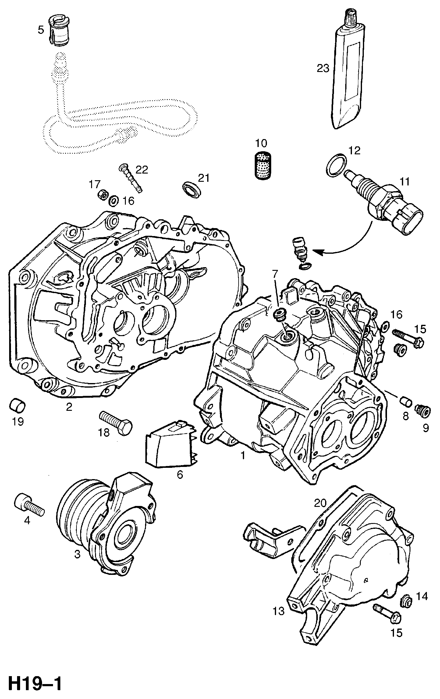 Opel 6 79 342 - Dispositivo disinnesto centrale, Frizione www.autoricambit.com