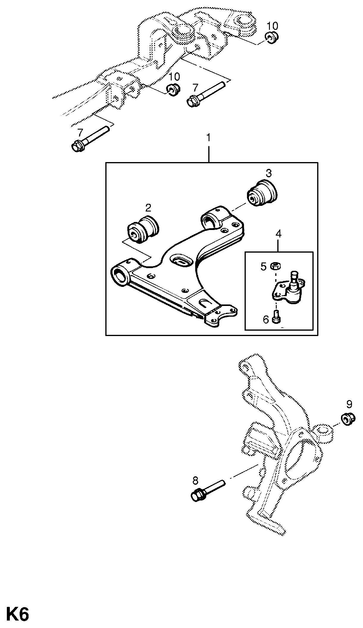 Opel 53 52 017 - Sospensione a ruote indipendenti www.autoricambit.com