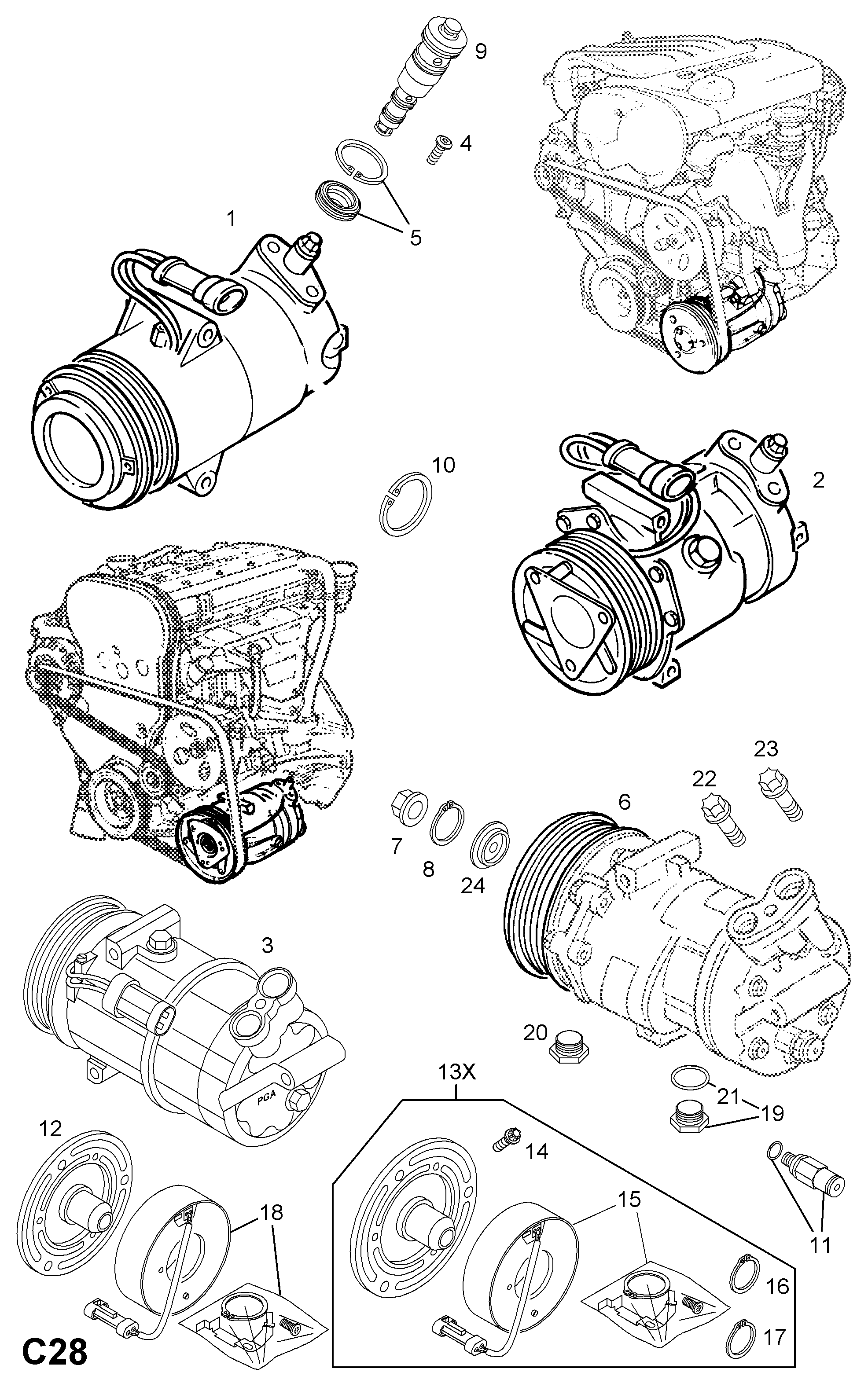 FORD 1854102 - Compressore, Climatizzatore www.autoricambit.com