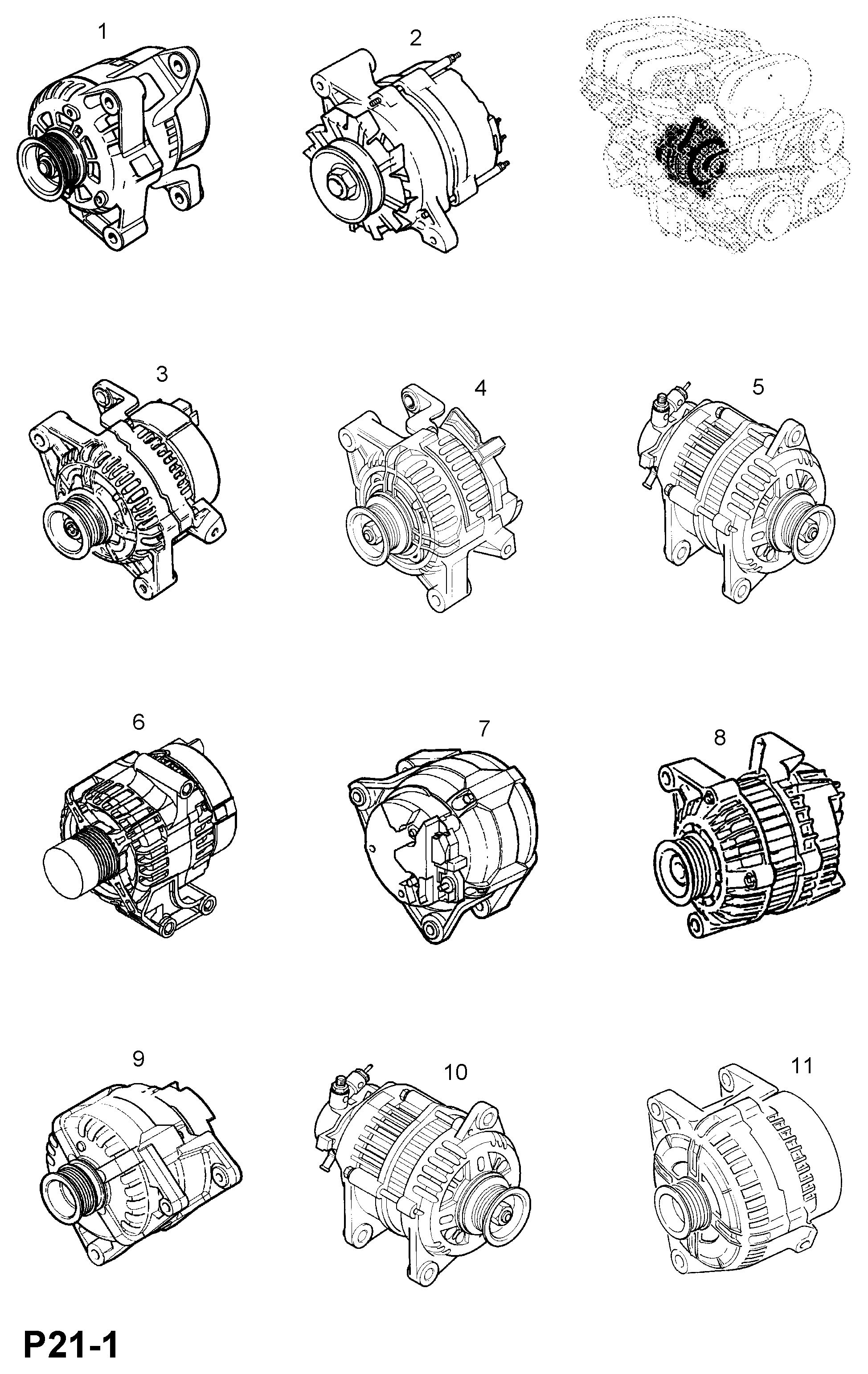 Opel 6204268 - Alternatore www.autoricambit.com