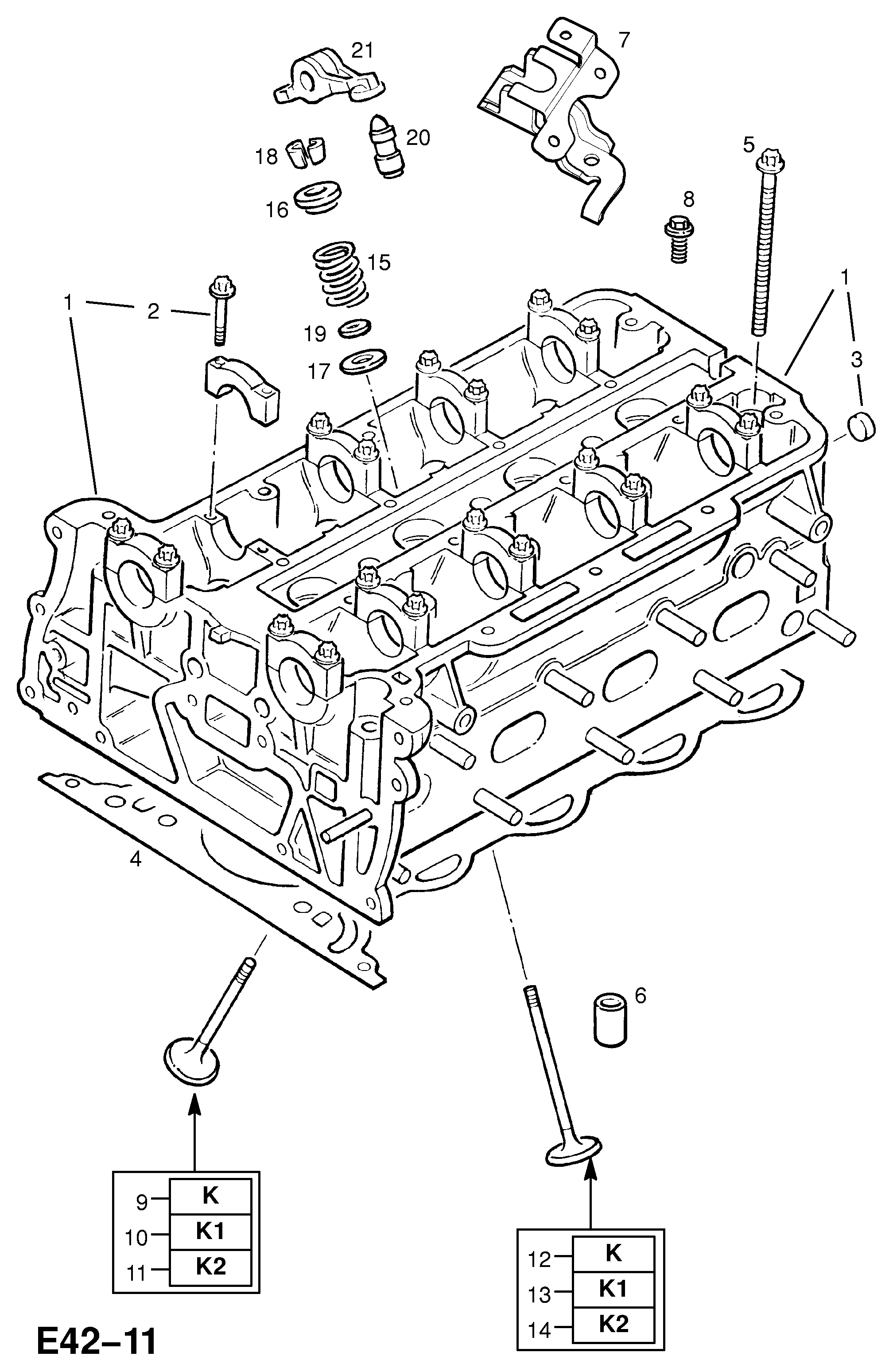 Opel 641 051 - Valvola di aspirazione www.autoricambit.com