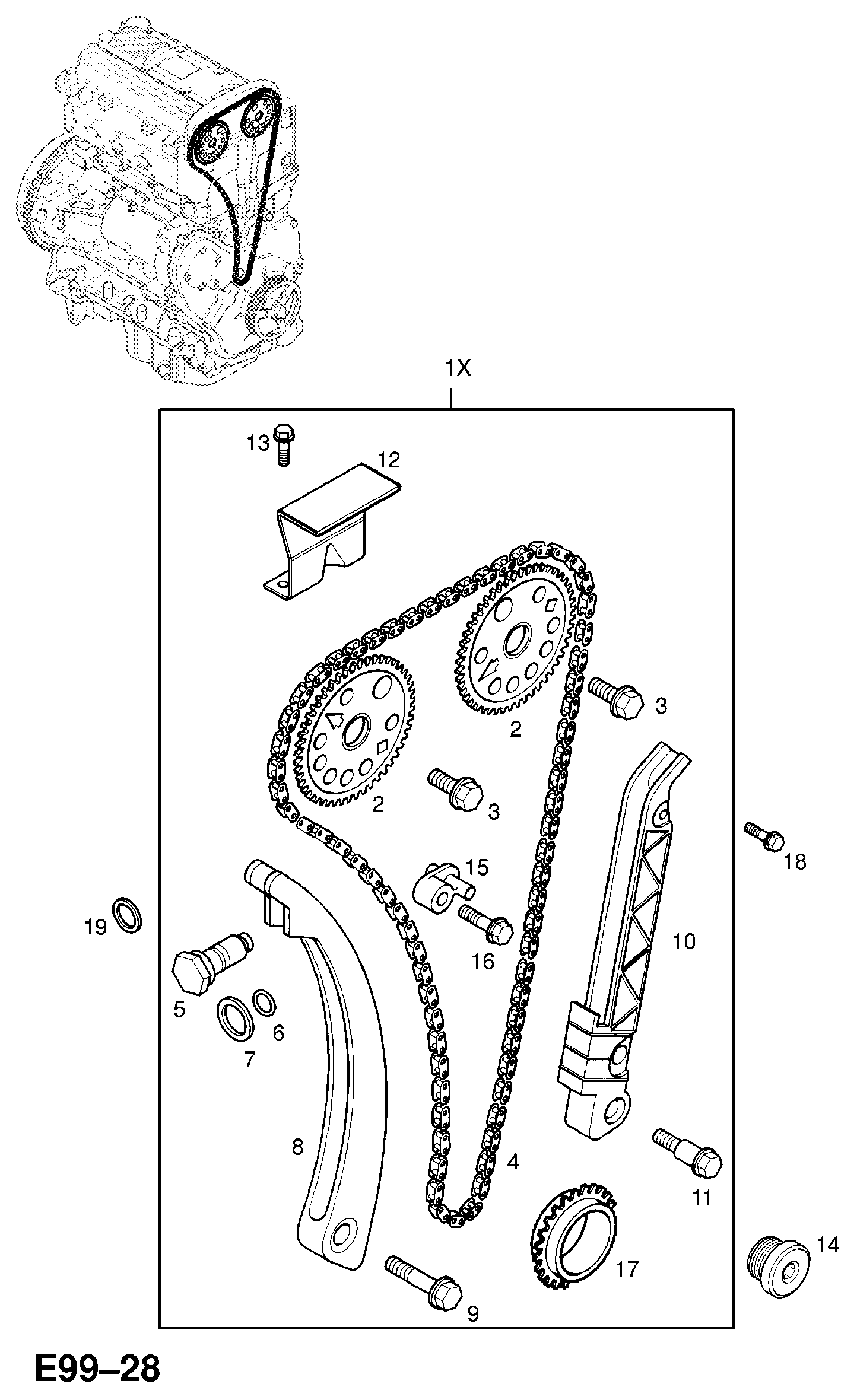 Opel 5636 712 - Bullone/Vite www.autoricambit.com