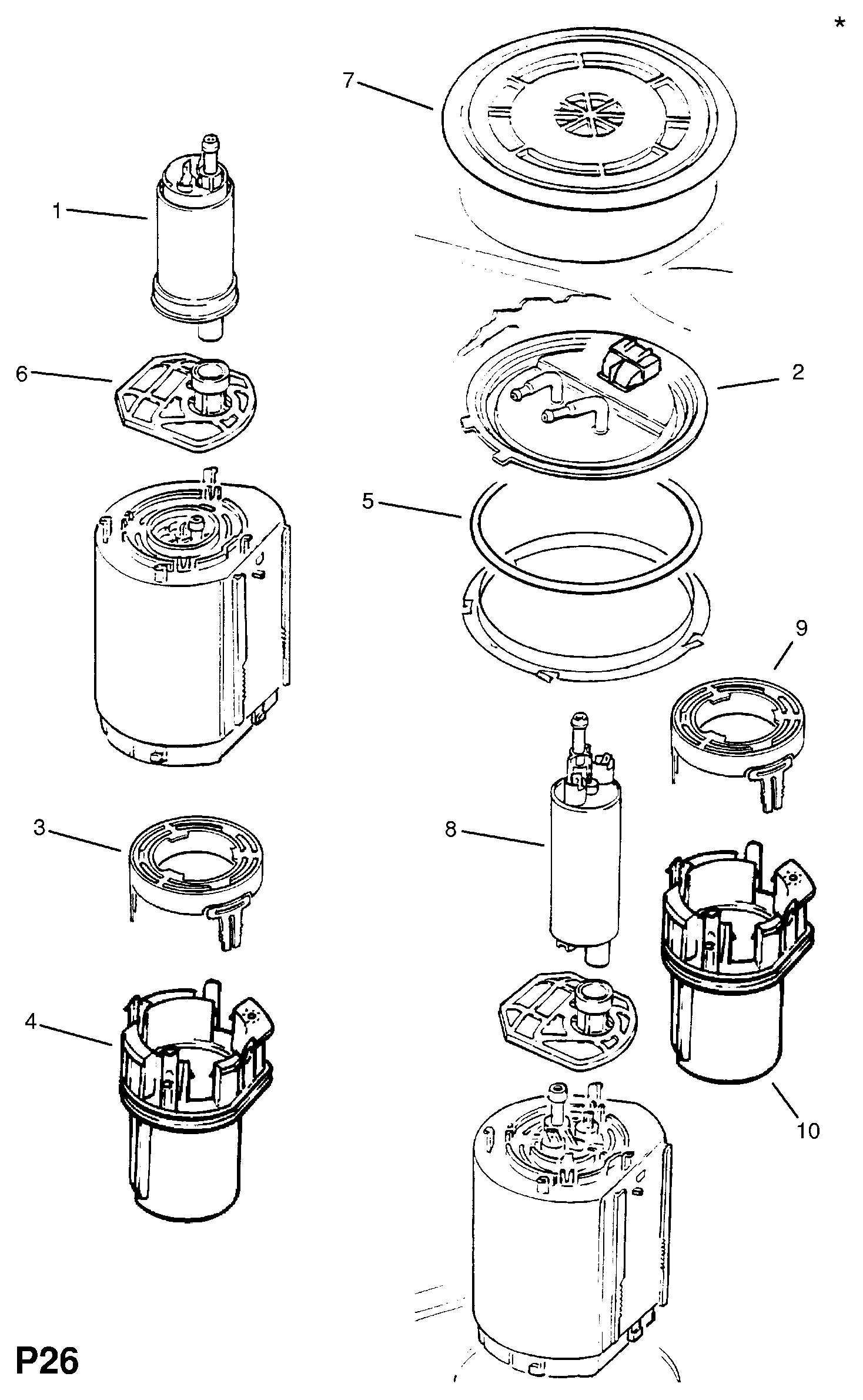 Opel 8 15 033 - Pompa carburante www.autoricambit.com