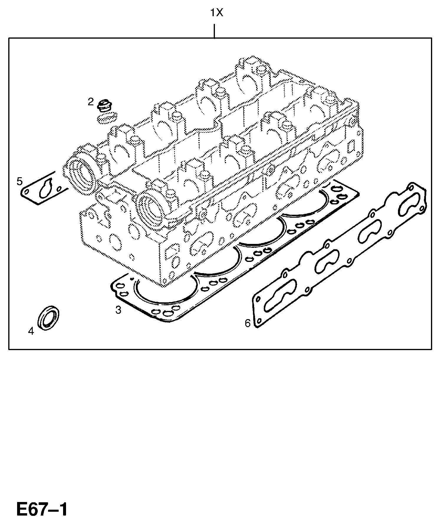 Opel 6 42 542 - Anello tenuta, Stelo valvola www.autoricambit.com