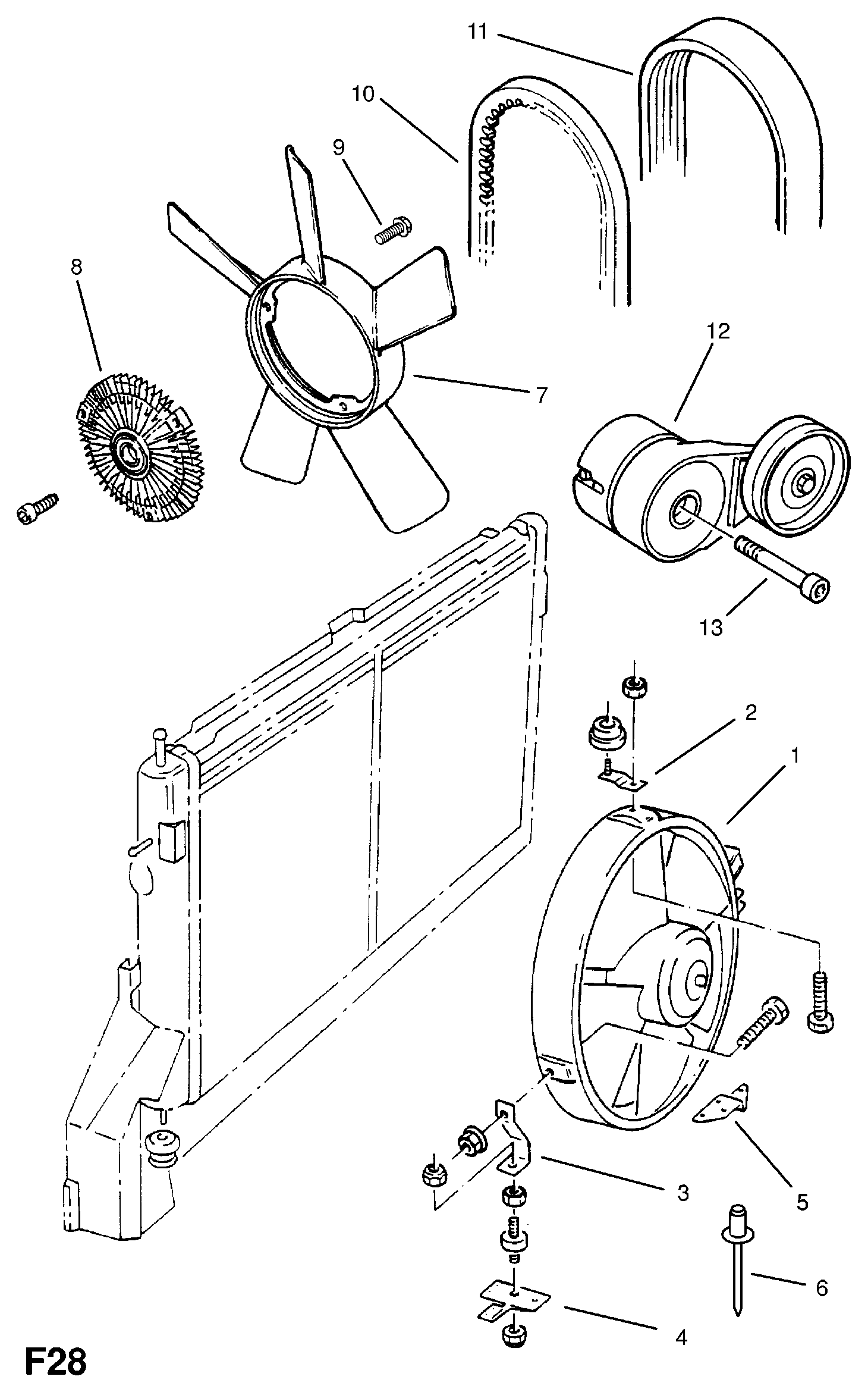 Opel 1340728 - Cinghia Poly-V www.autoricambit.com