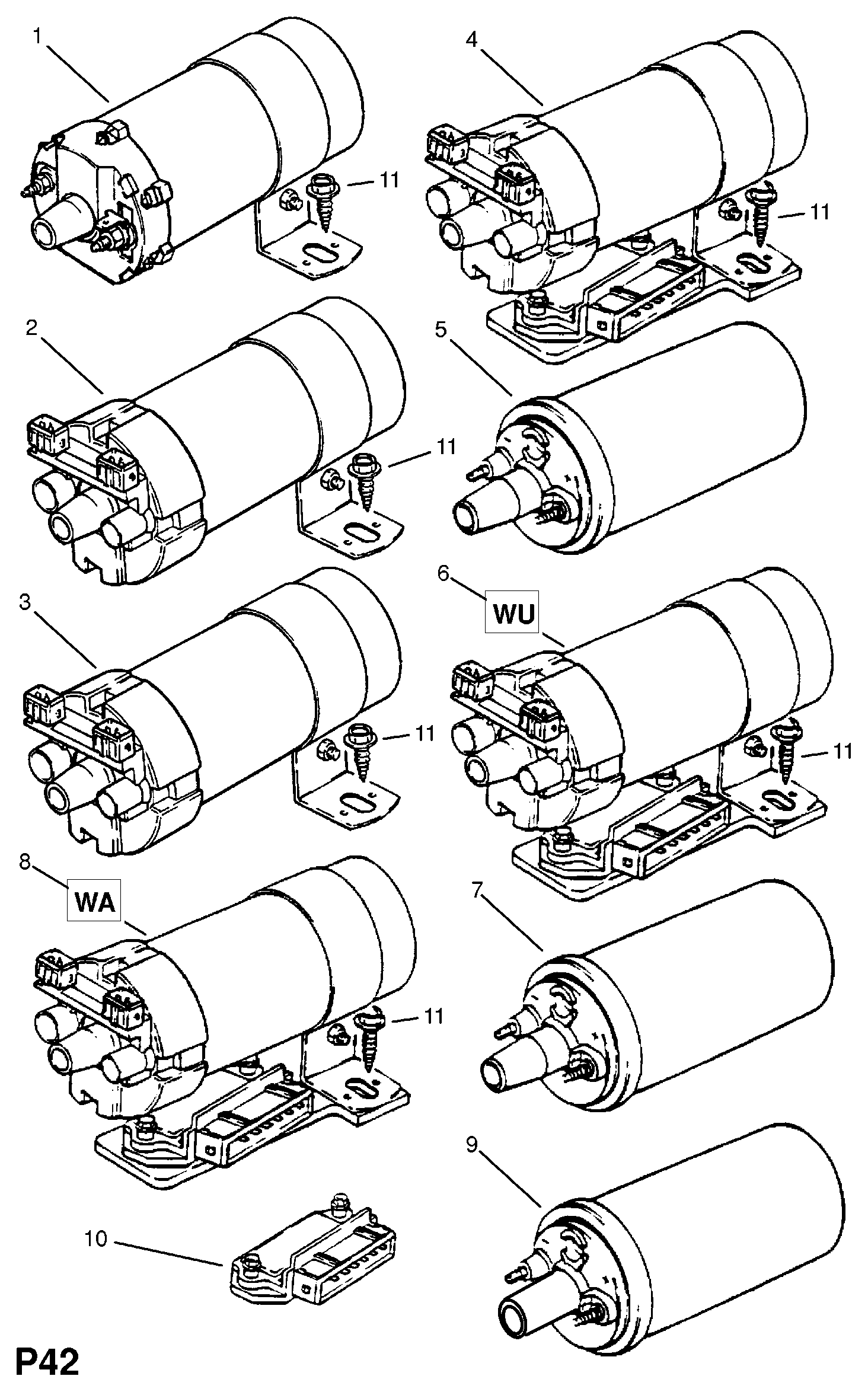 SAAB 1208053 - Bobina d'accensione www.autoricambit.com