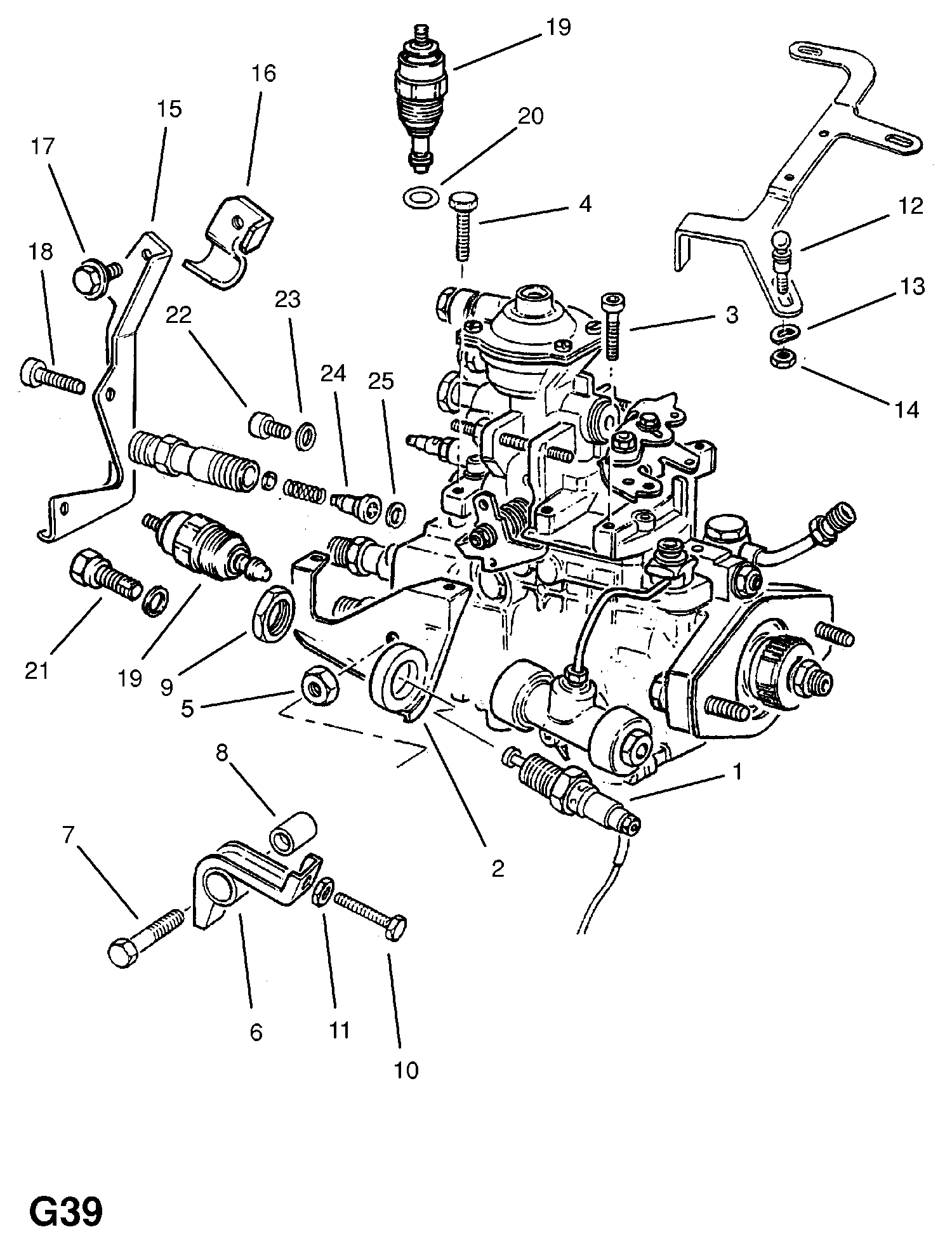 Opel 20 64 235 - Asta/Puntone, Stabilizzatore www.autoricambit.com