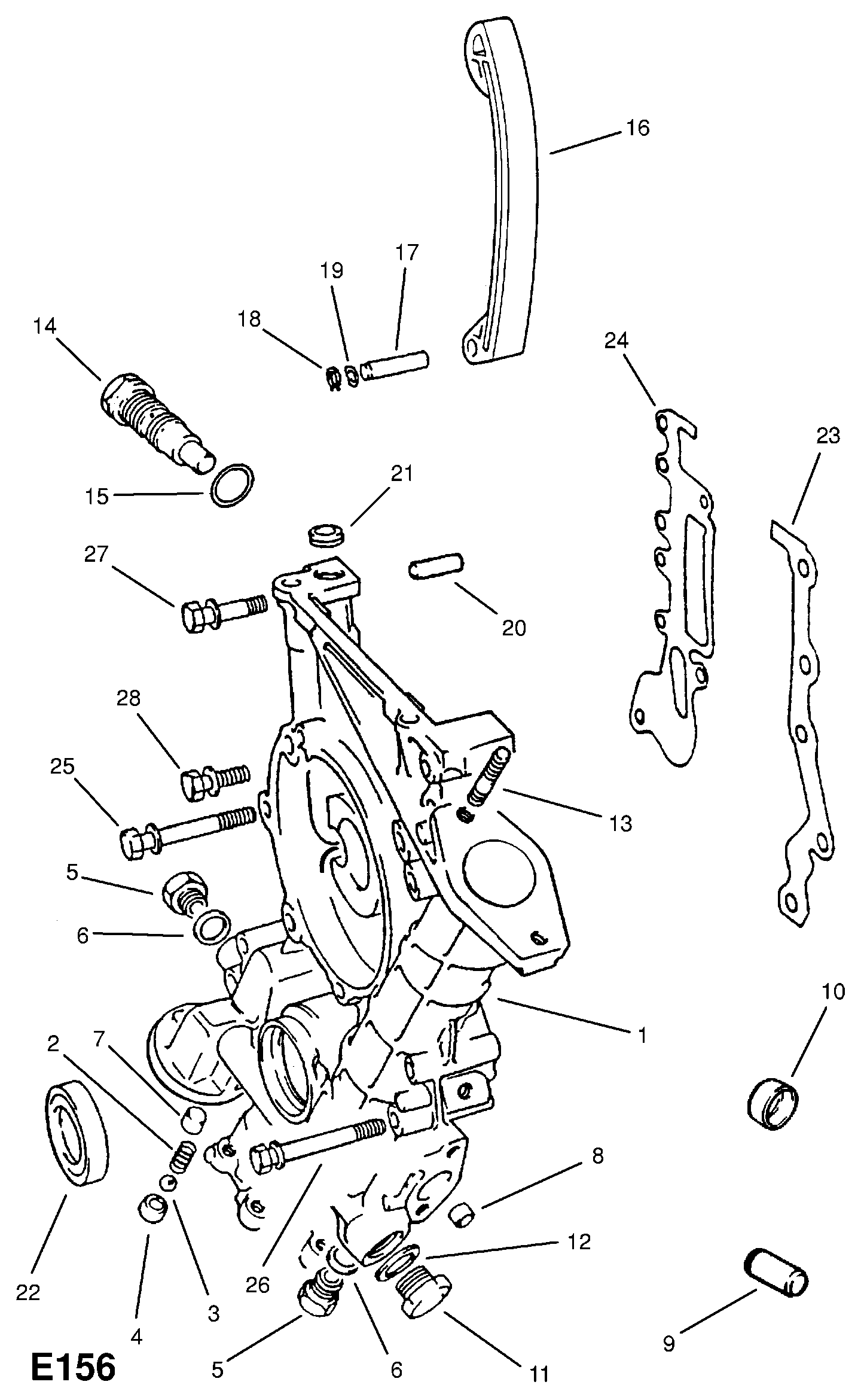 Opel 6 38 193 - Paraolio, Albero a gomiti www.autoricambit.com