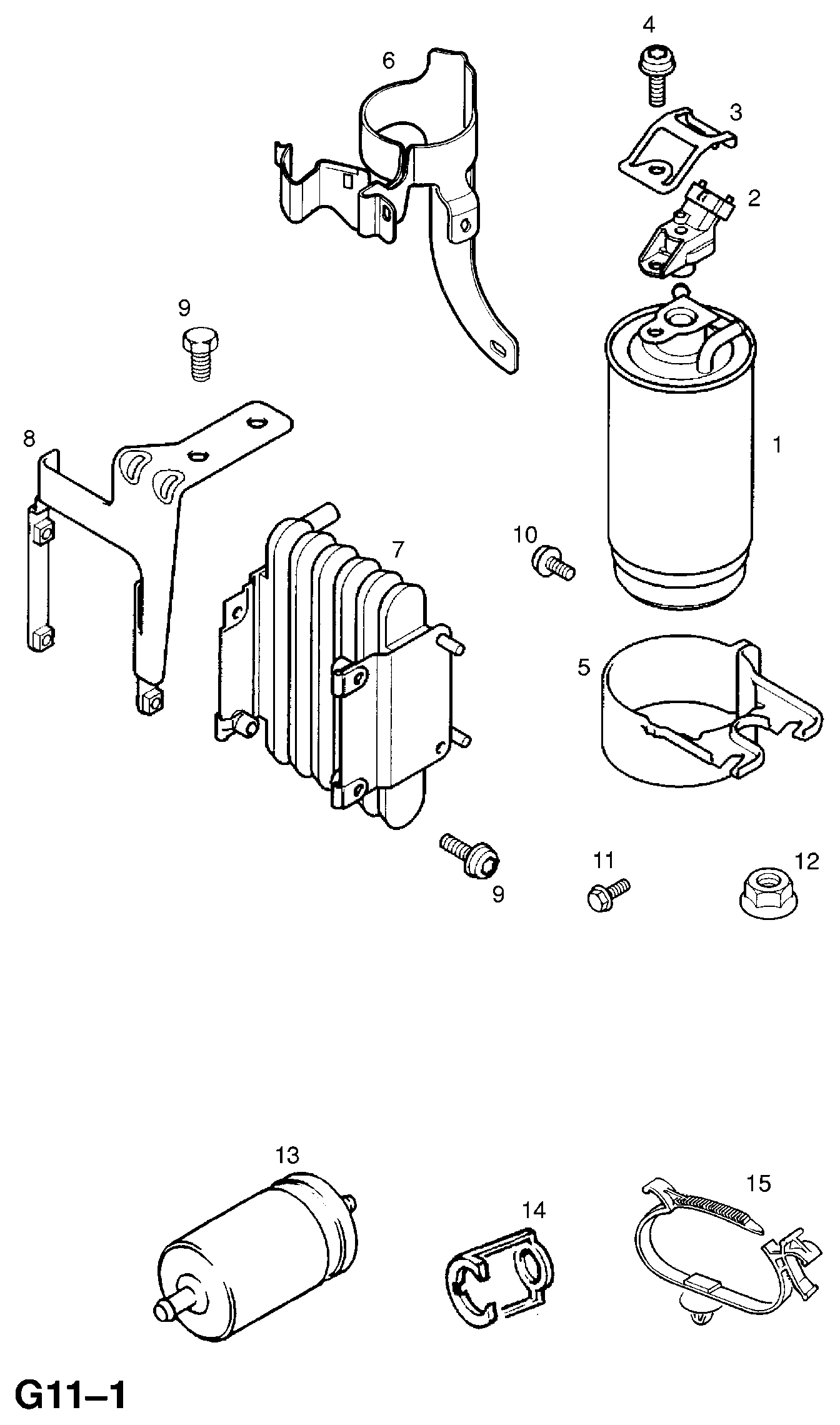 Opel 818514 - Filtro carburante www.autoricambit.com