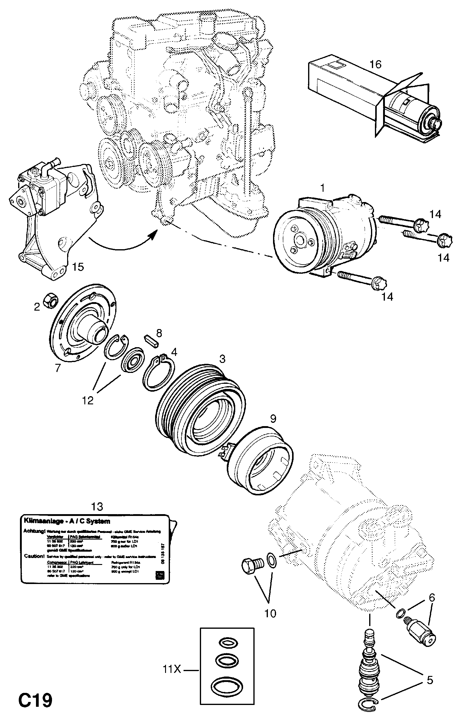 FIAT 1840996 - Compressore, Climatizzatore www.autoricambit.com