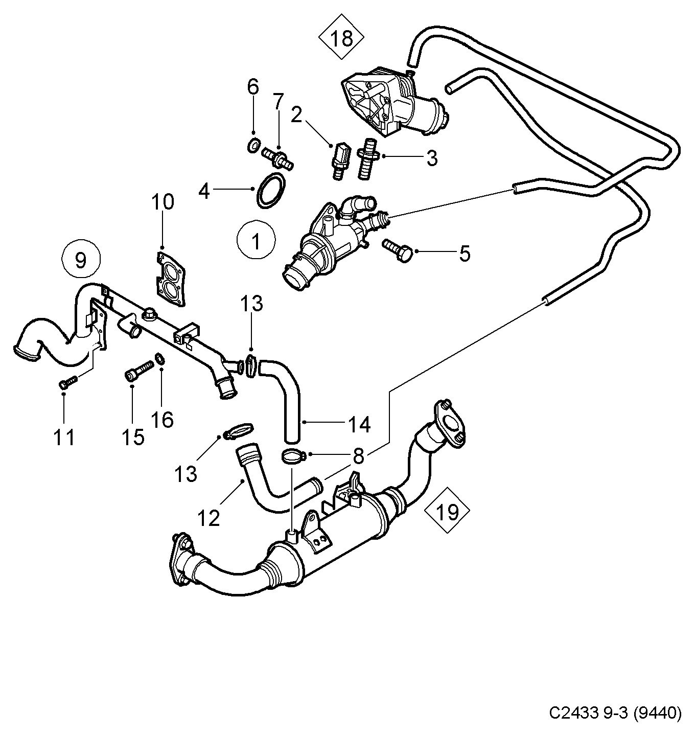 FIAT 55203388 - Termostato, Refrigerante www.autoricambit.com