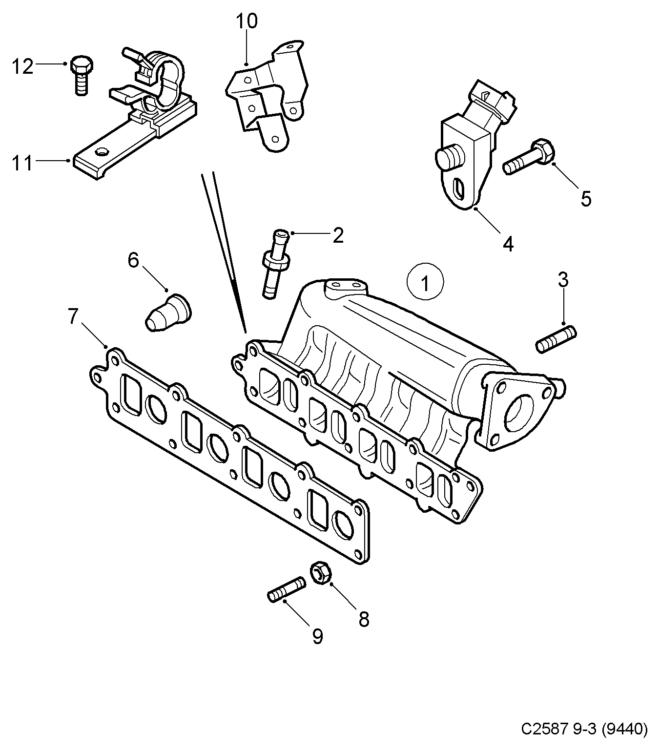 Opel 93171176 - Sensor MAP, pressione del collettore di aspirazione www.autoricambit.com