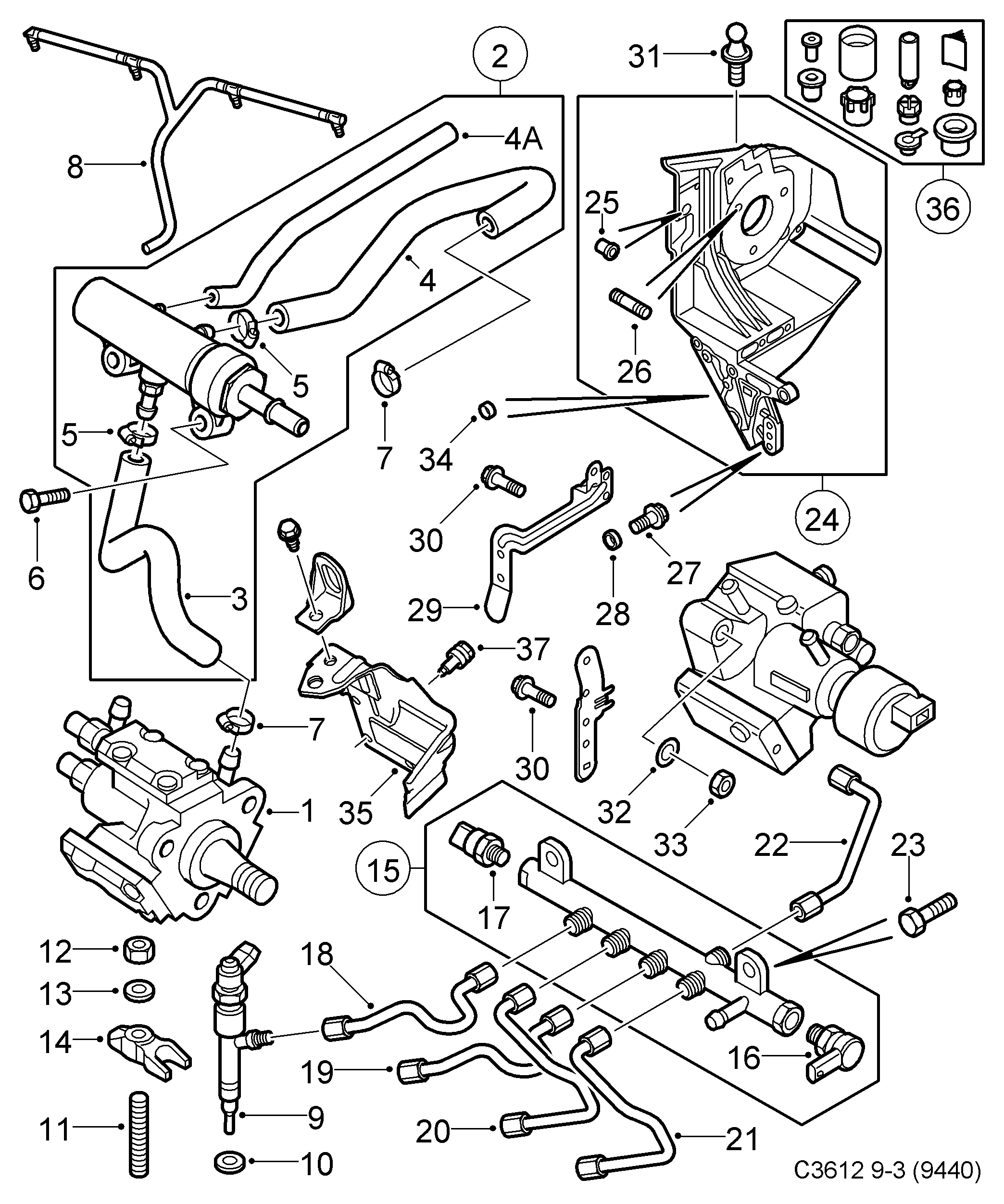 Opel 93188709 - Pompa ad alta pressione www.autoricambit.com