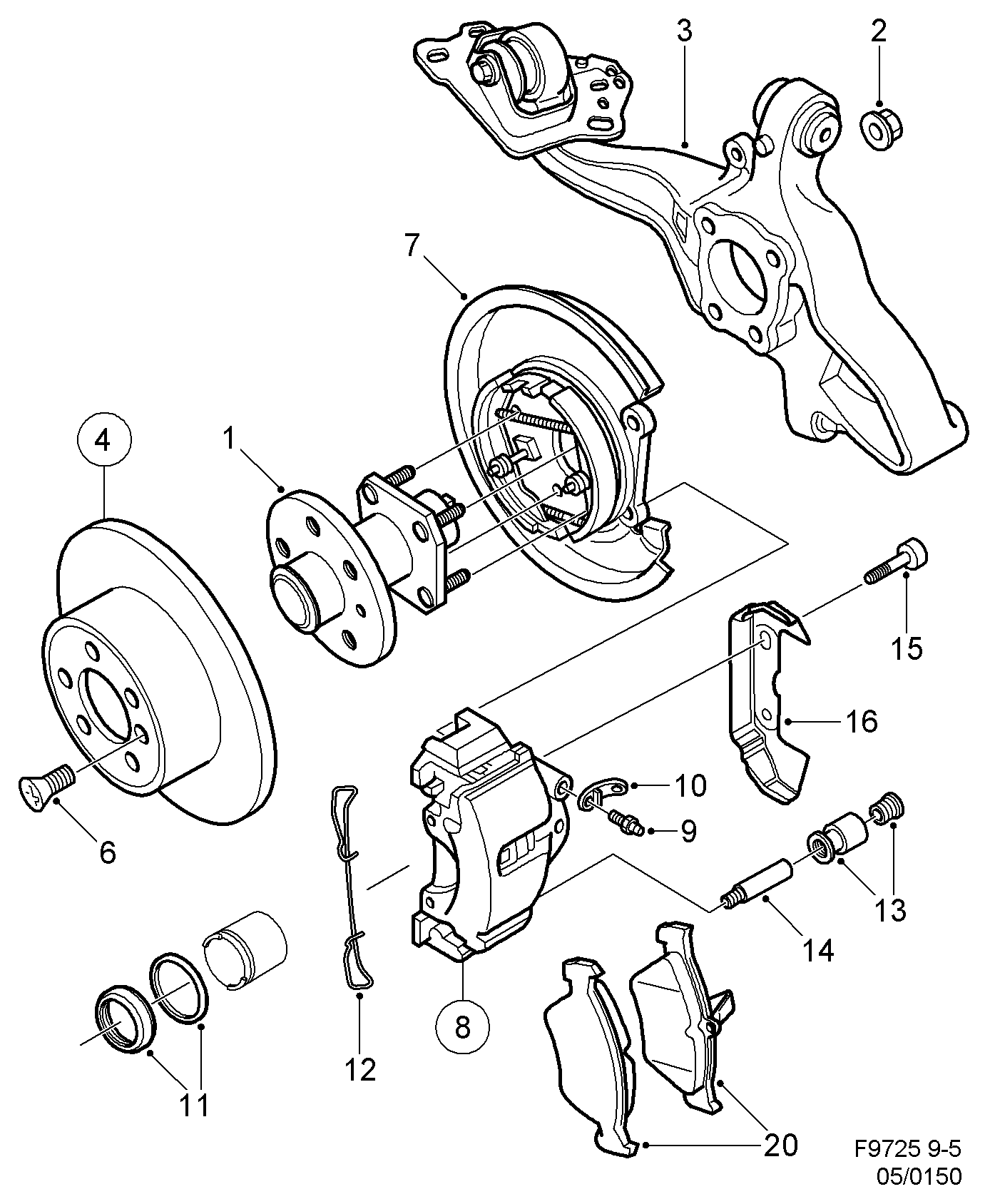 SAAB 12763591 - Discofreno www.autoricambit.com