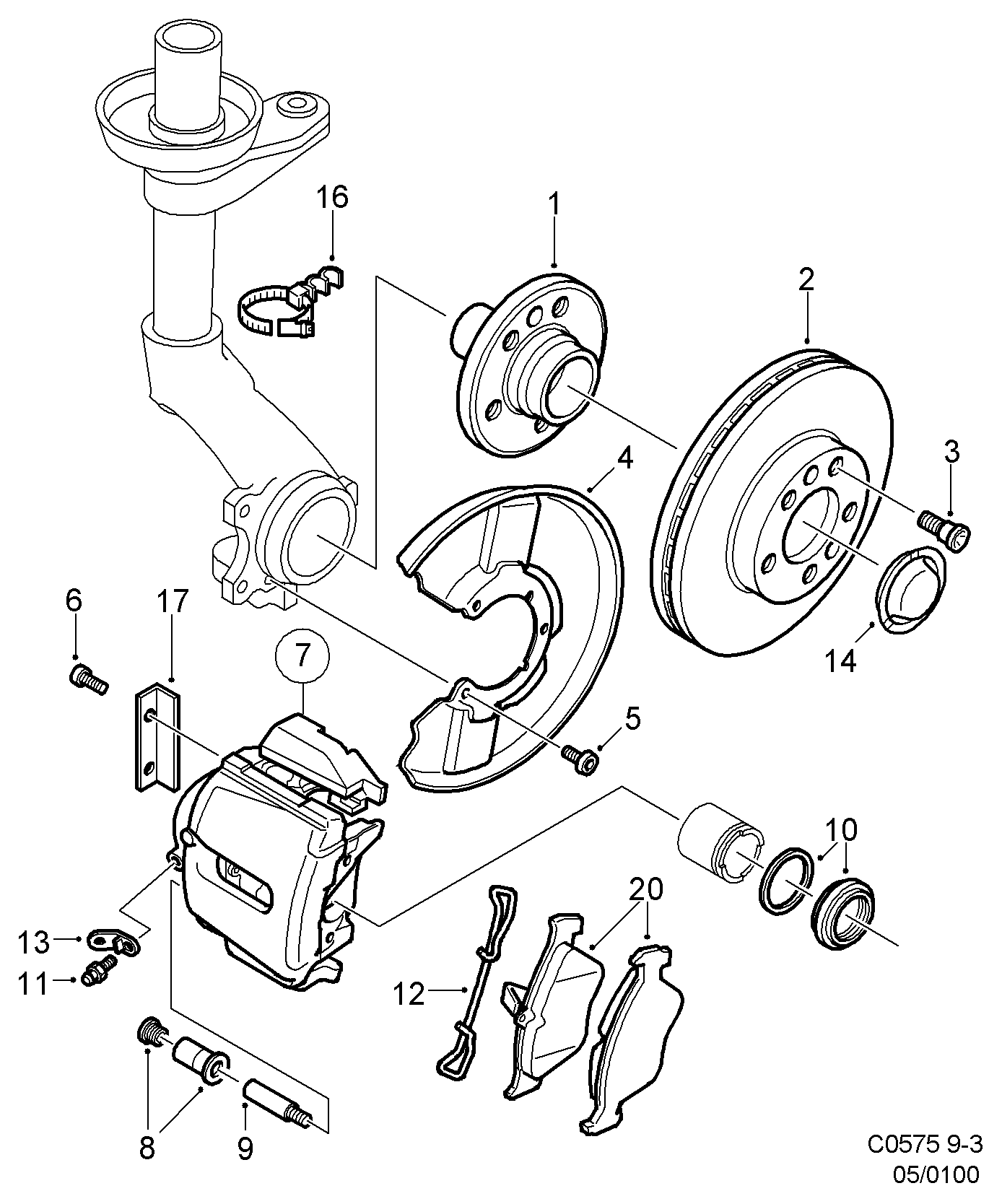 Opel 4568192 - Mozzo ruota www.autoricambit.com