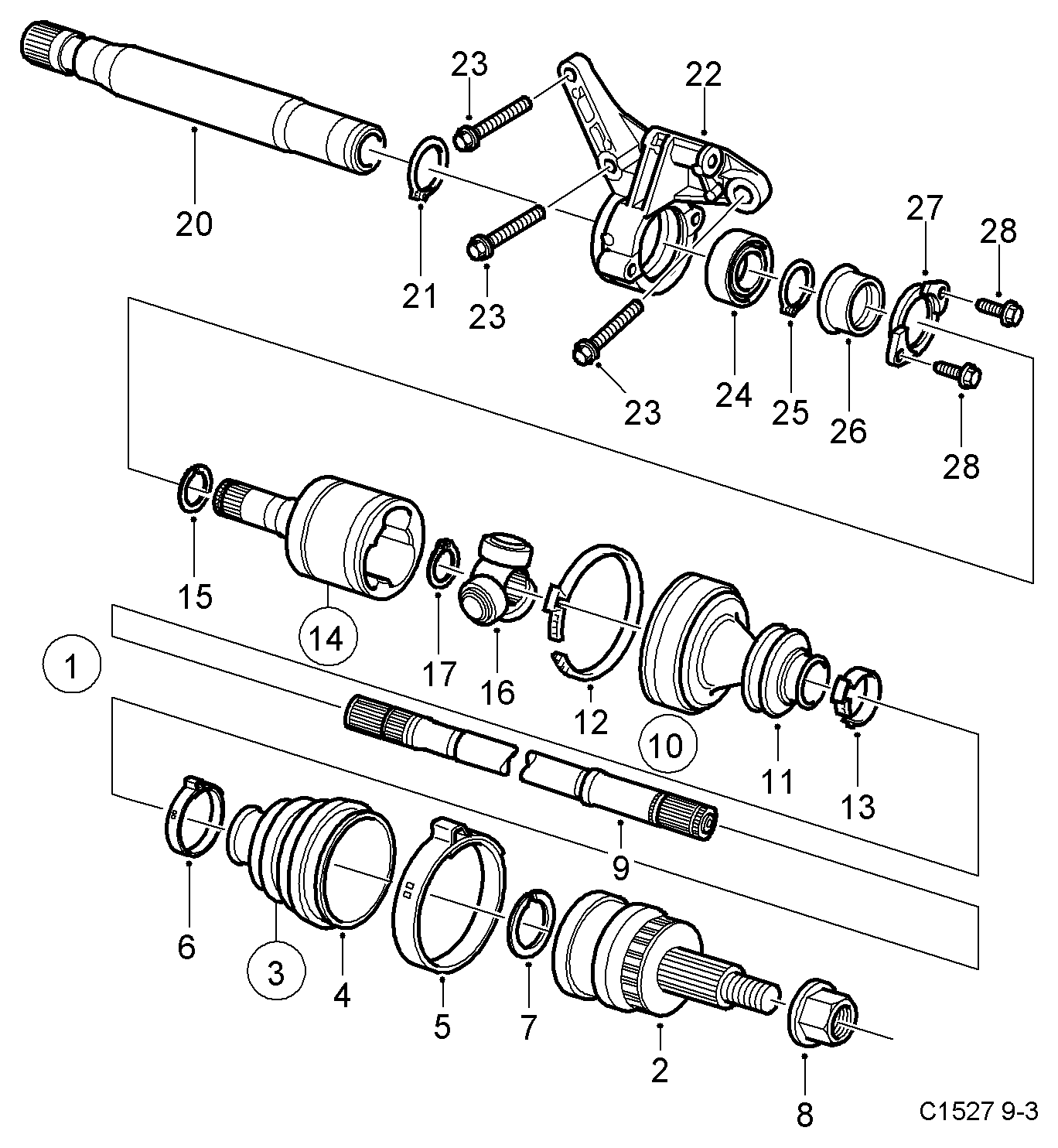 Opel 93185258 - Cuffia, Semiasse www.autoricambit.com