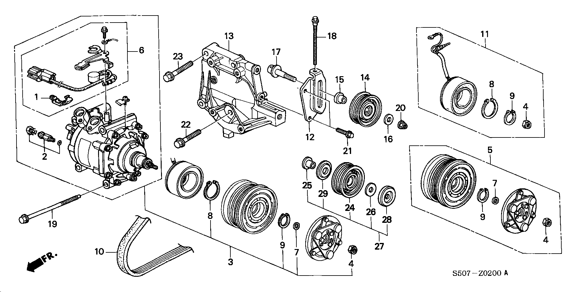 Honda 38920-PEC-003 - Cinghia Poly-V www.autoricambit.com