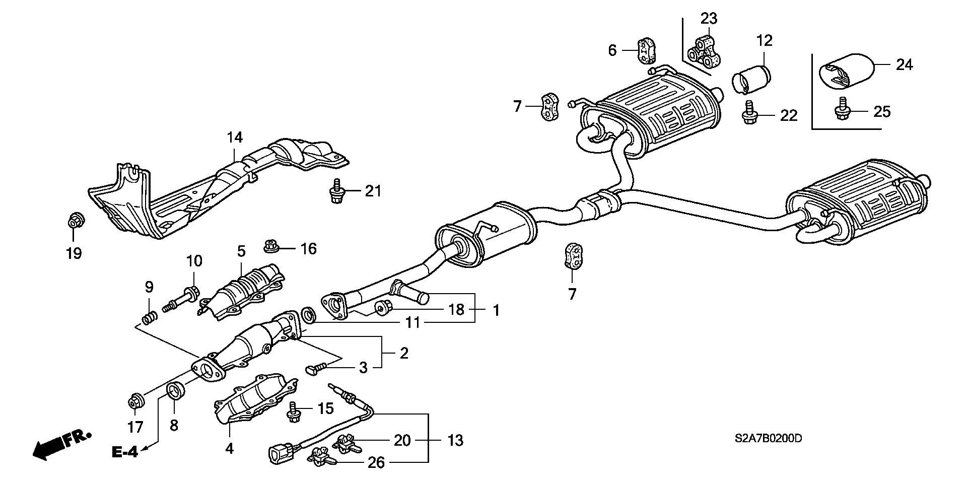 Honda 18215-SP0-A00 - Bronzina cuscinetto, Barra stabilizzatrice www.autoricambit.com