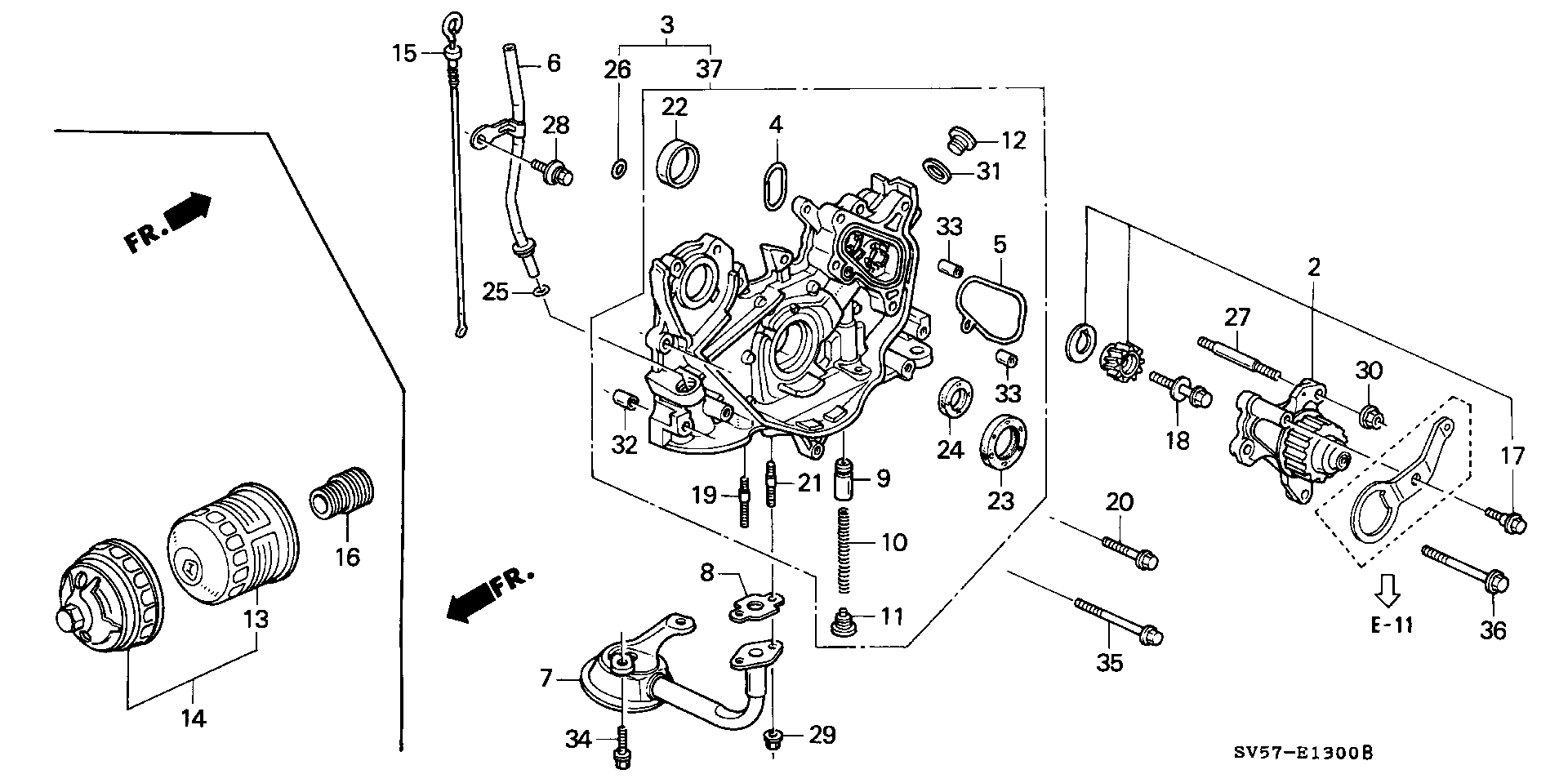 Honda 15400-PR3-004 - Filtro olio www.autoricambit.com