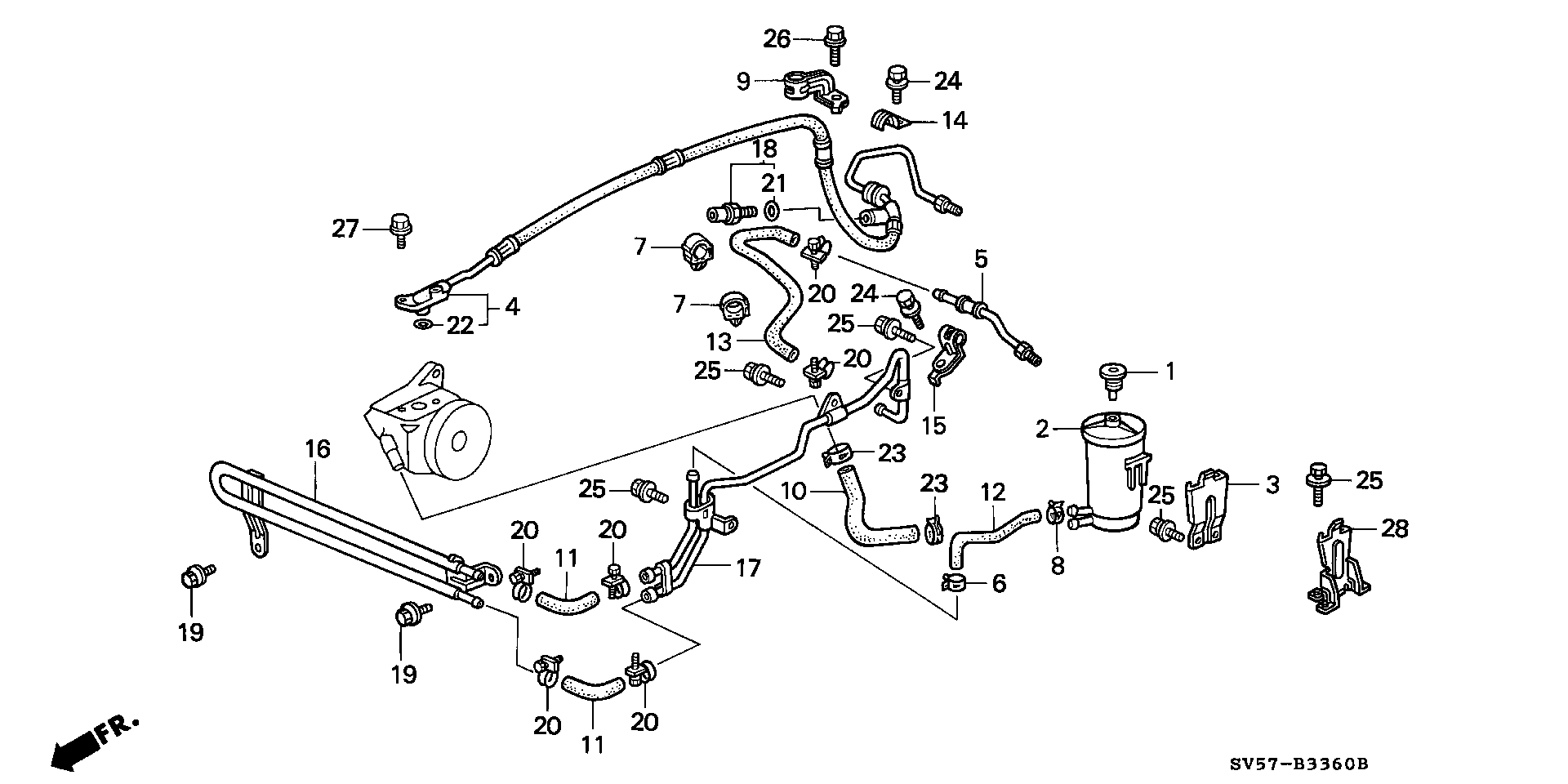 Honda 91304-P0H-013 - Kit guarnizioni, Radiatore olio www.autoricambit.com