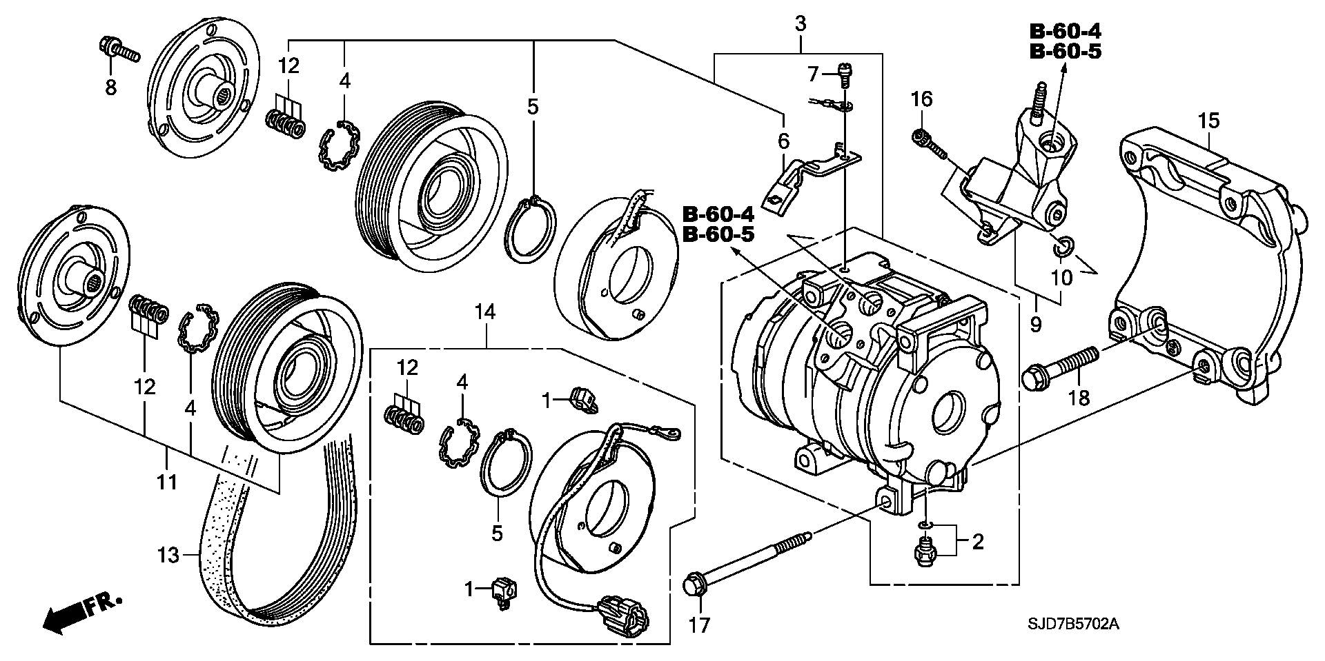 Honda 38920-RBD-E03 - Cinghia Poly-V www.autoricambit.com