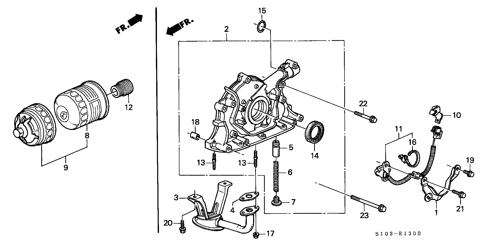 Honda 15400PR3315 - Filtro olio www.autoricambit.com