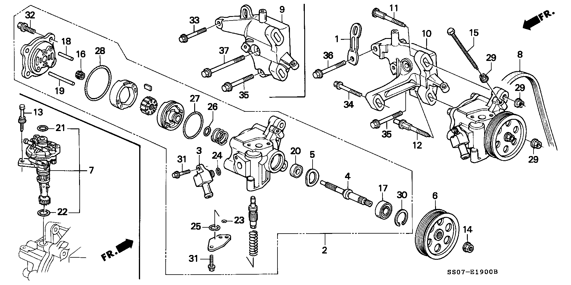 Honda 91349-PY3-000 - Guarnizione, Collettore aspirazione www.autoricambit.com