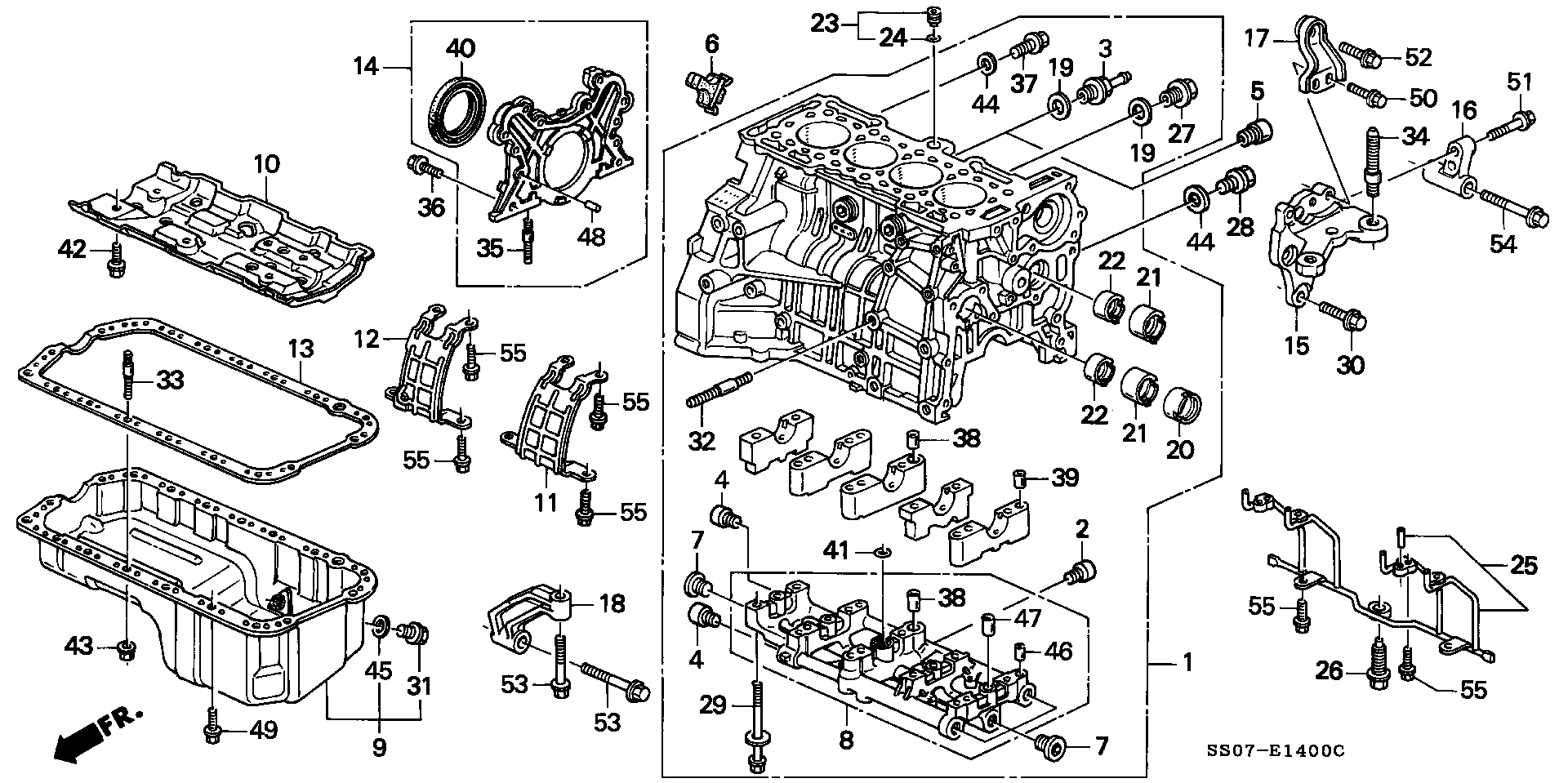 Honda 91214PH3751 - Paraolio, Albero a gomiti www.autoricambit.com