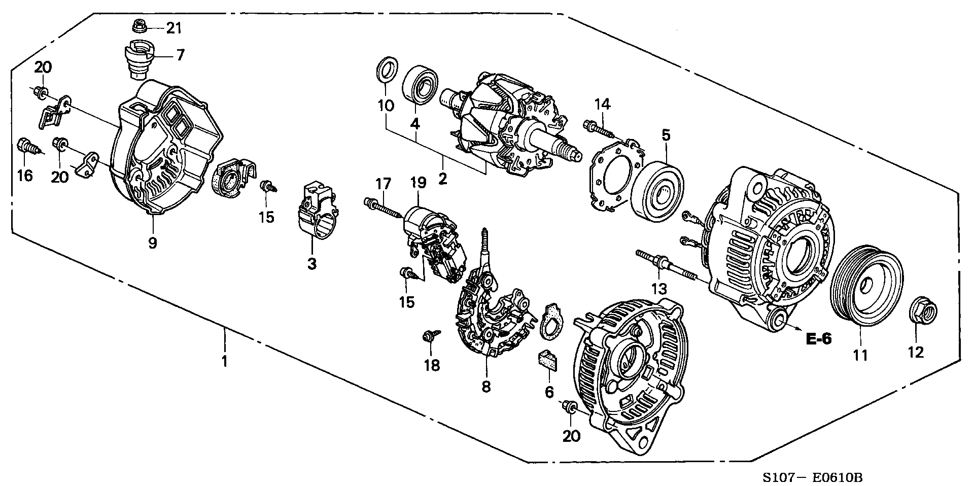 Honda 31100P3FG52 - Alternatore www.autoricambit.com