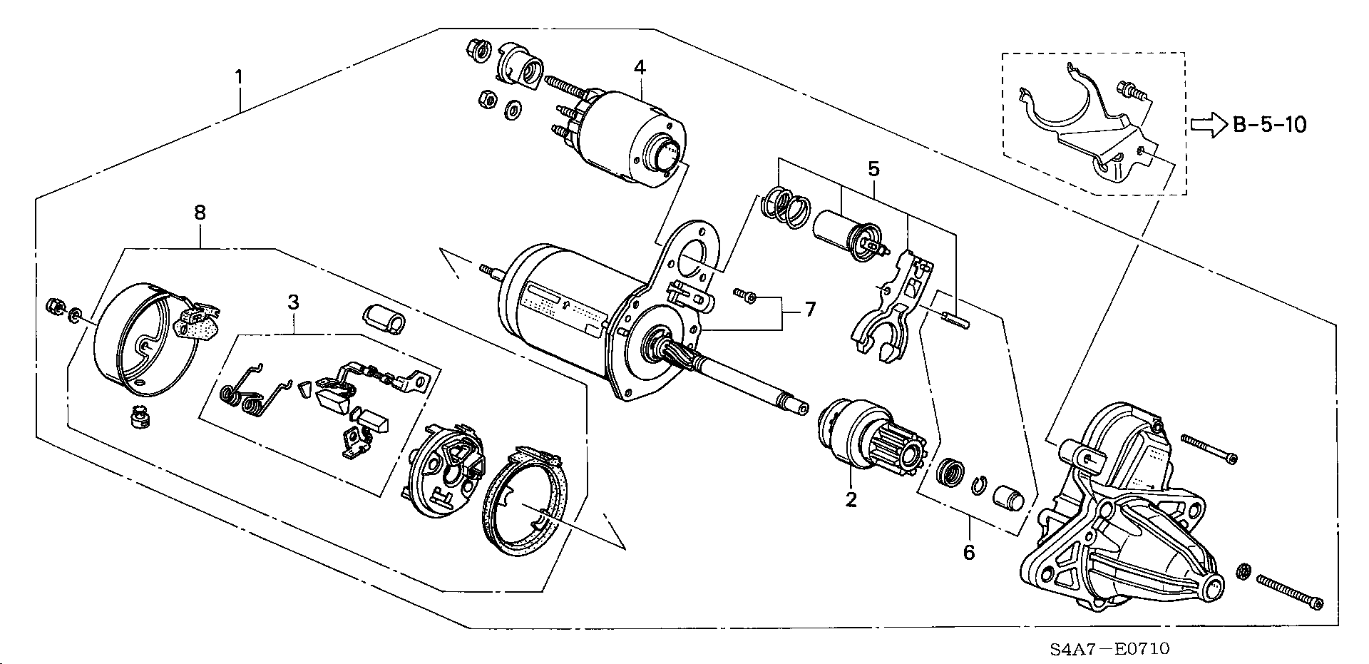 Honda 31208P1JE01 - Spazzola in carbone, Alternatore www.autoricambit.com