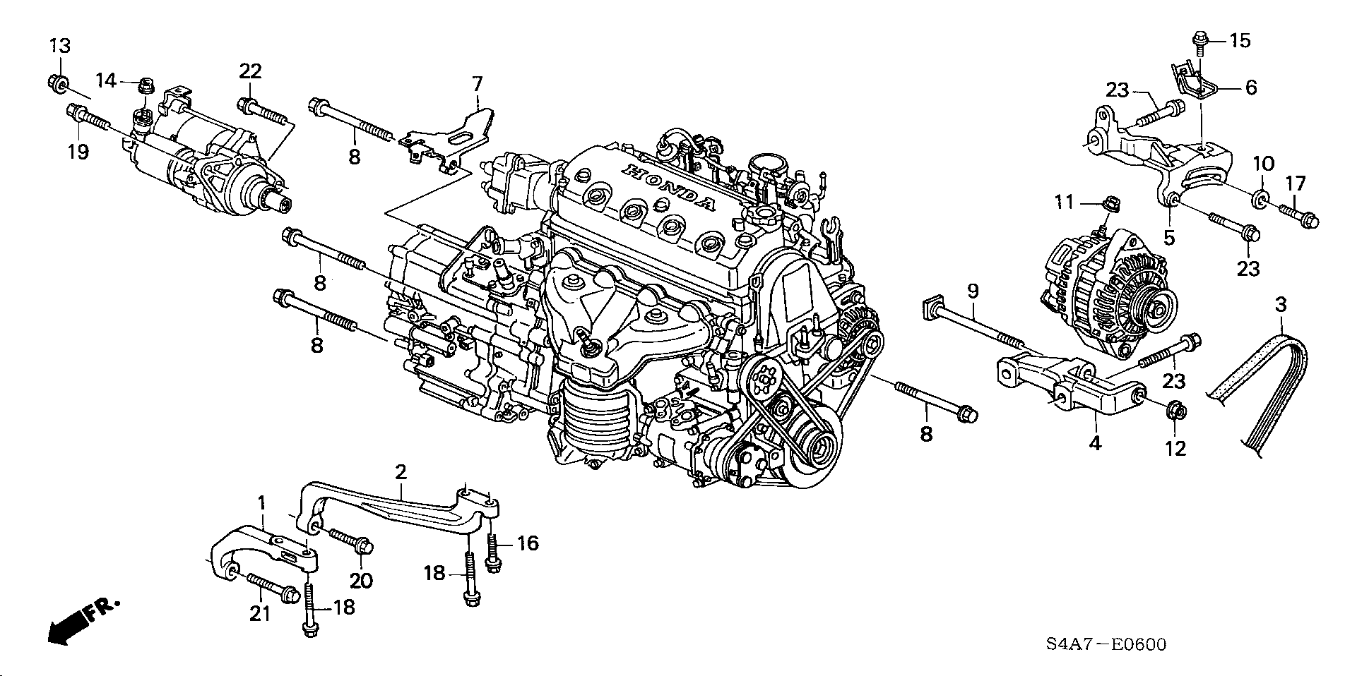 Subaru 31110P1KE03 - Cinghia Poly-V www.autoricambit.com